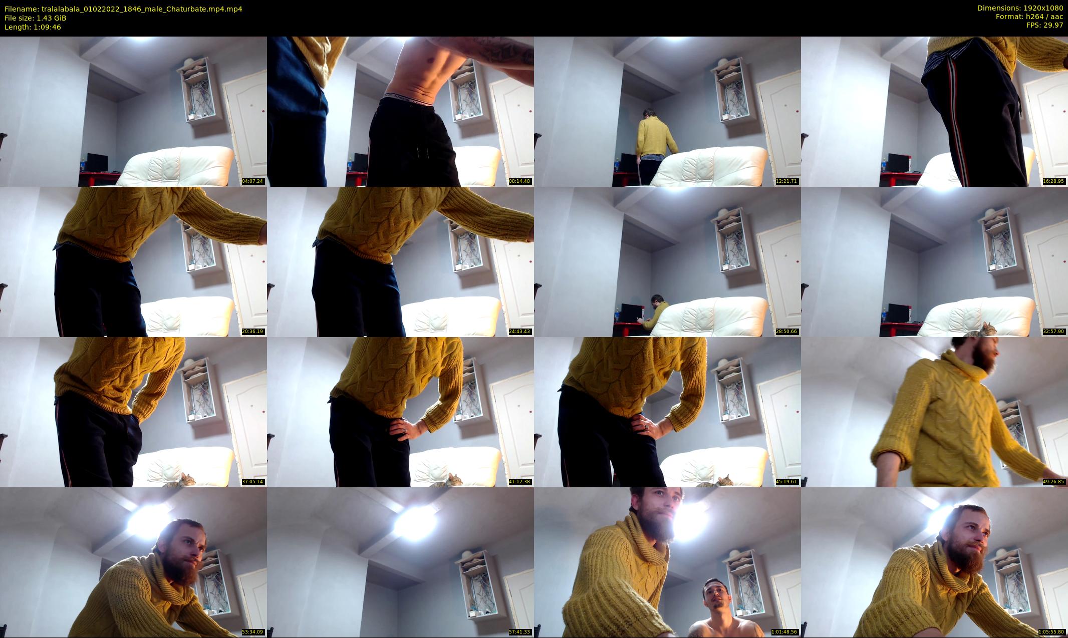 tralalabala — 70 minute Chaturbate male cam show recording, 1080p, Feb 1, 2022