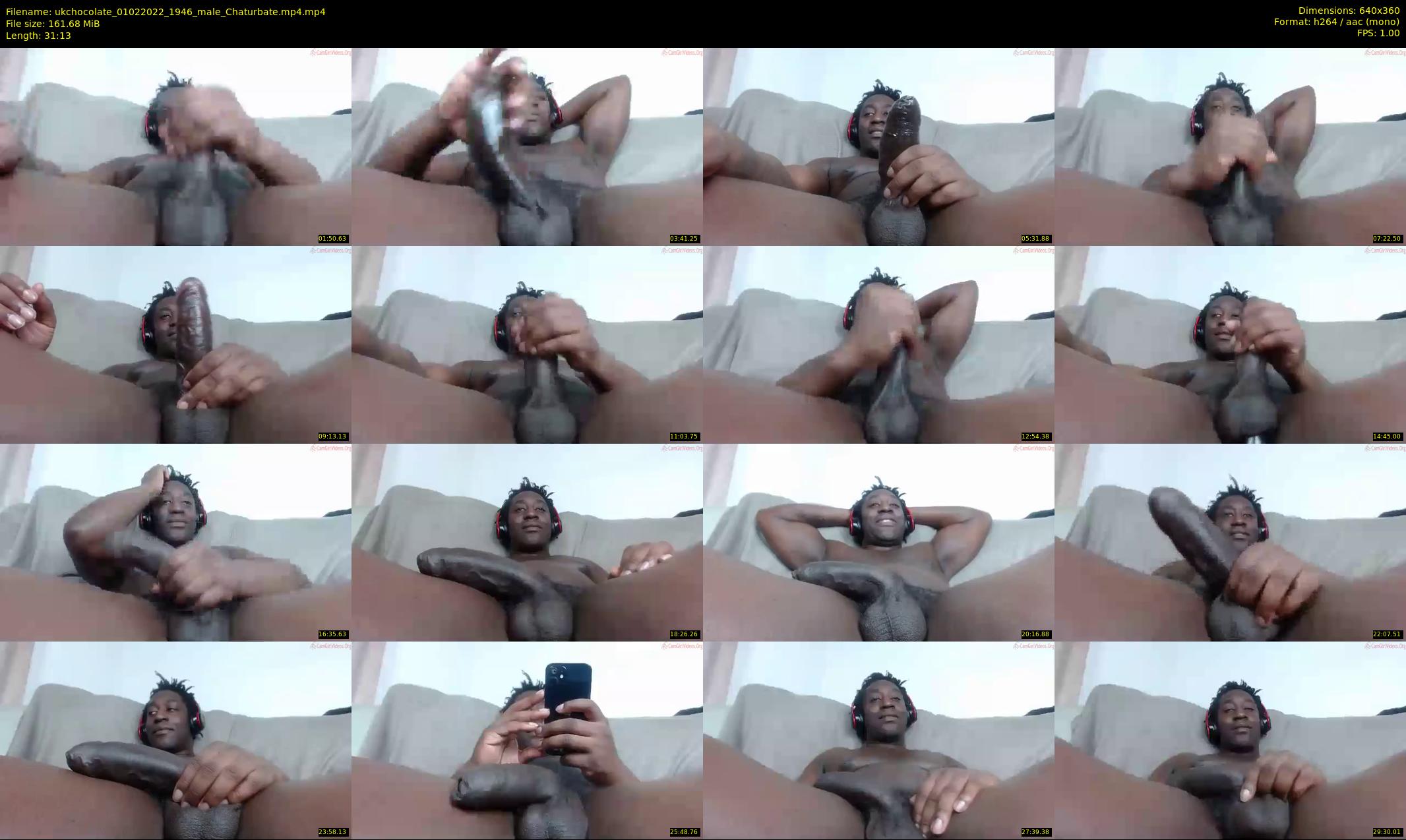 ukchocolate — 32 minute Chaturbate male cam show recording, 360p, Feb 1, 2022