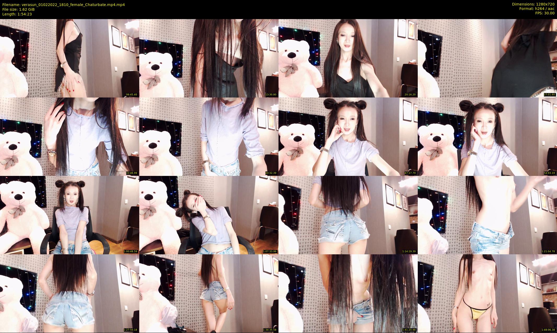 verasun — 115 minute Chaturbate female cam show recording, 720p, Feb 1, 2022