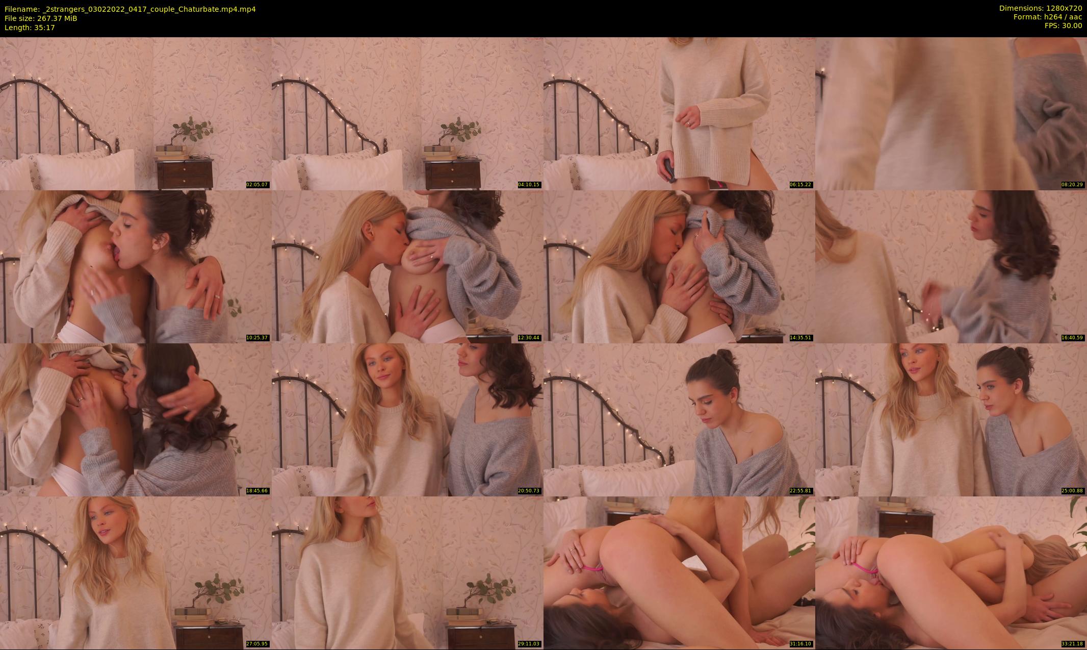 _2strangers — 36 minute Chaturbate couple cam show recording, 720p, Feb 3, 2022