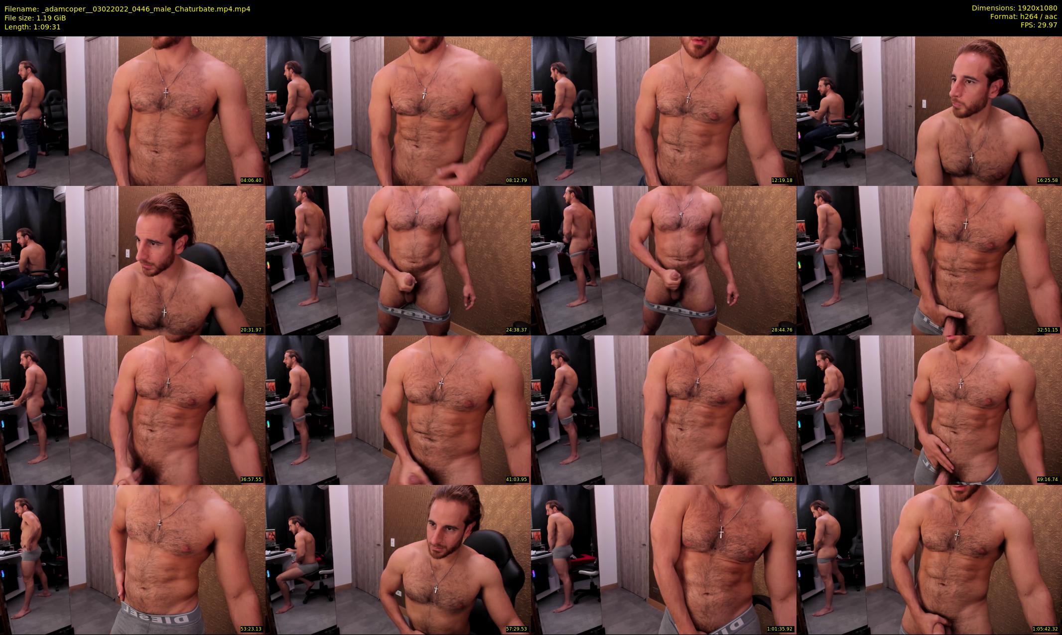 _adamcoper_ — 70 minute Chaturbate male cam show recording, 1080p, Feb 3, 2022