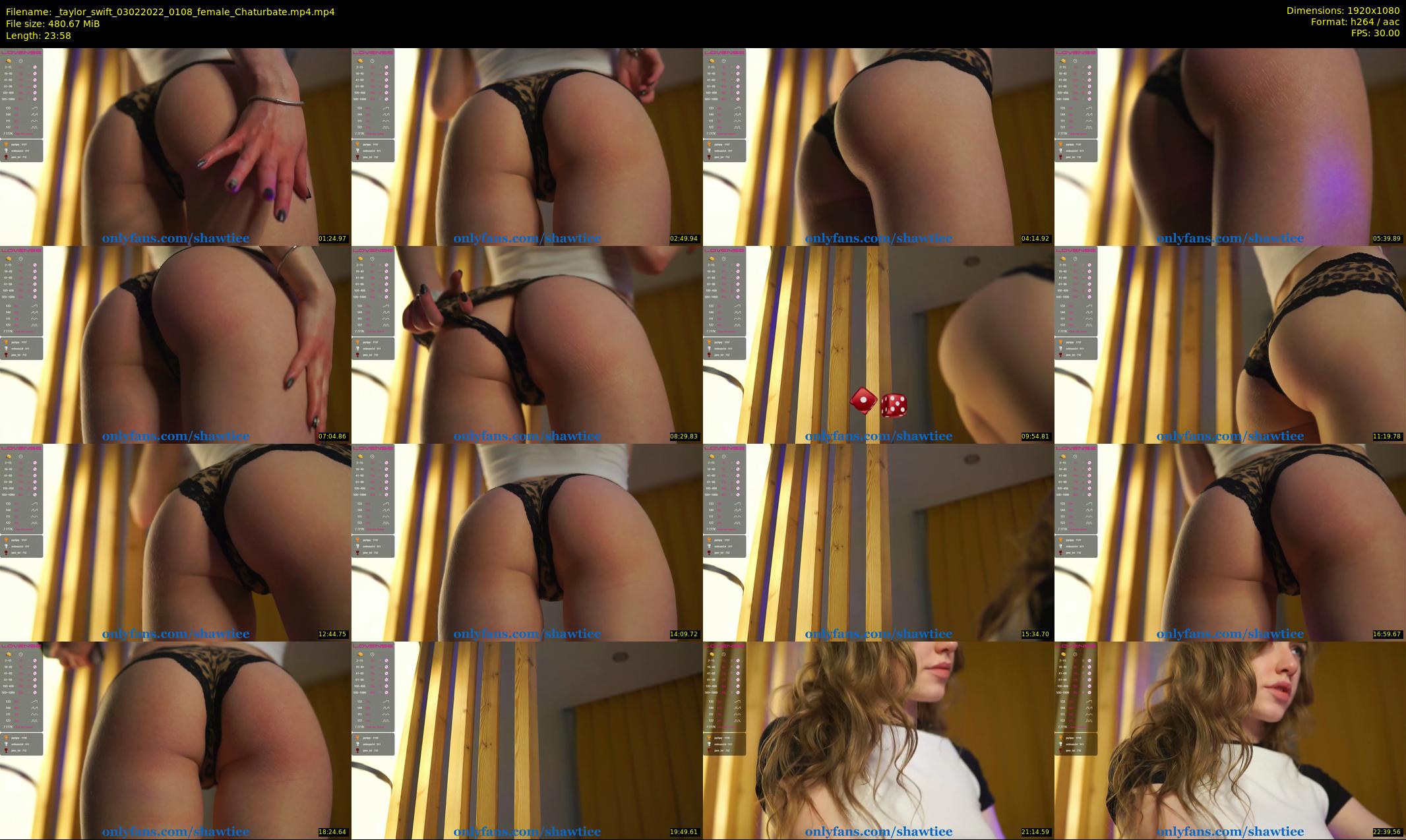 _taylor_swift — 24 minute Chaturbate female cam show recording, 1080p, Feb 3, 2022