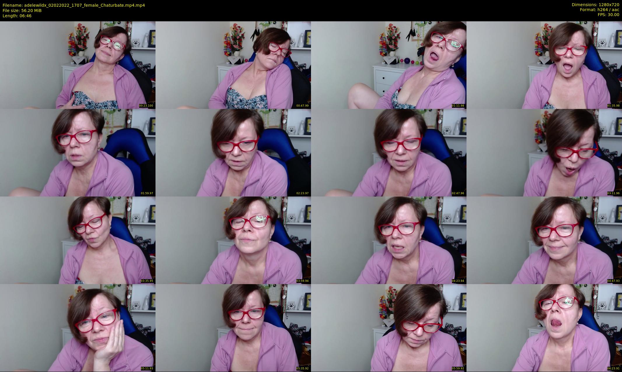 adelewildx — 7 minute Chaturbate female cam show recording, 720p, Feb 2, 2022