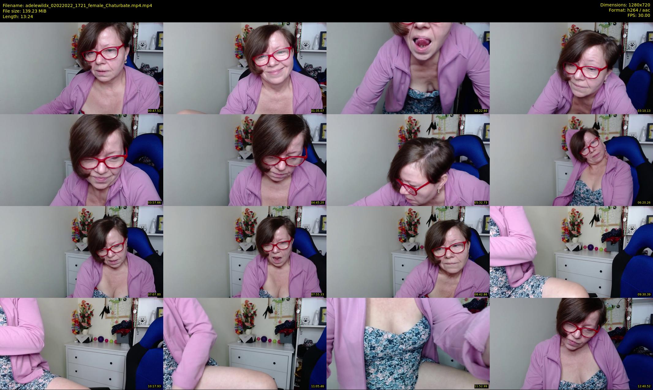 adelewildx — 14 minute Chaturbate female cam show recording, 720p, Feb 2, 2022