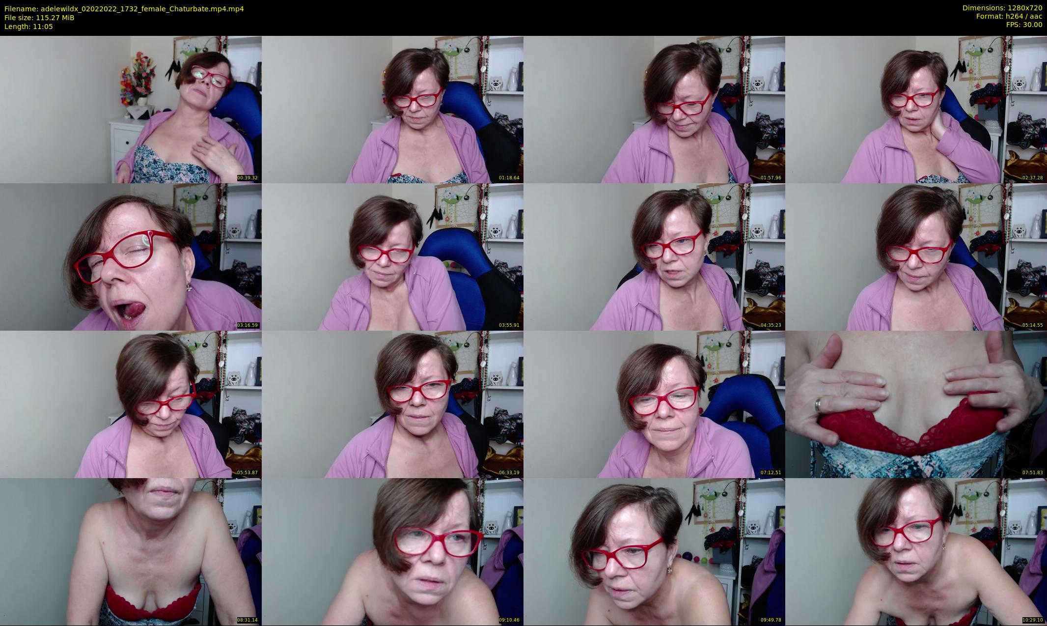 adelewildx — 12 minute Chaturbate female cam show recording, 720p, Feb 2, 2022