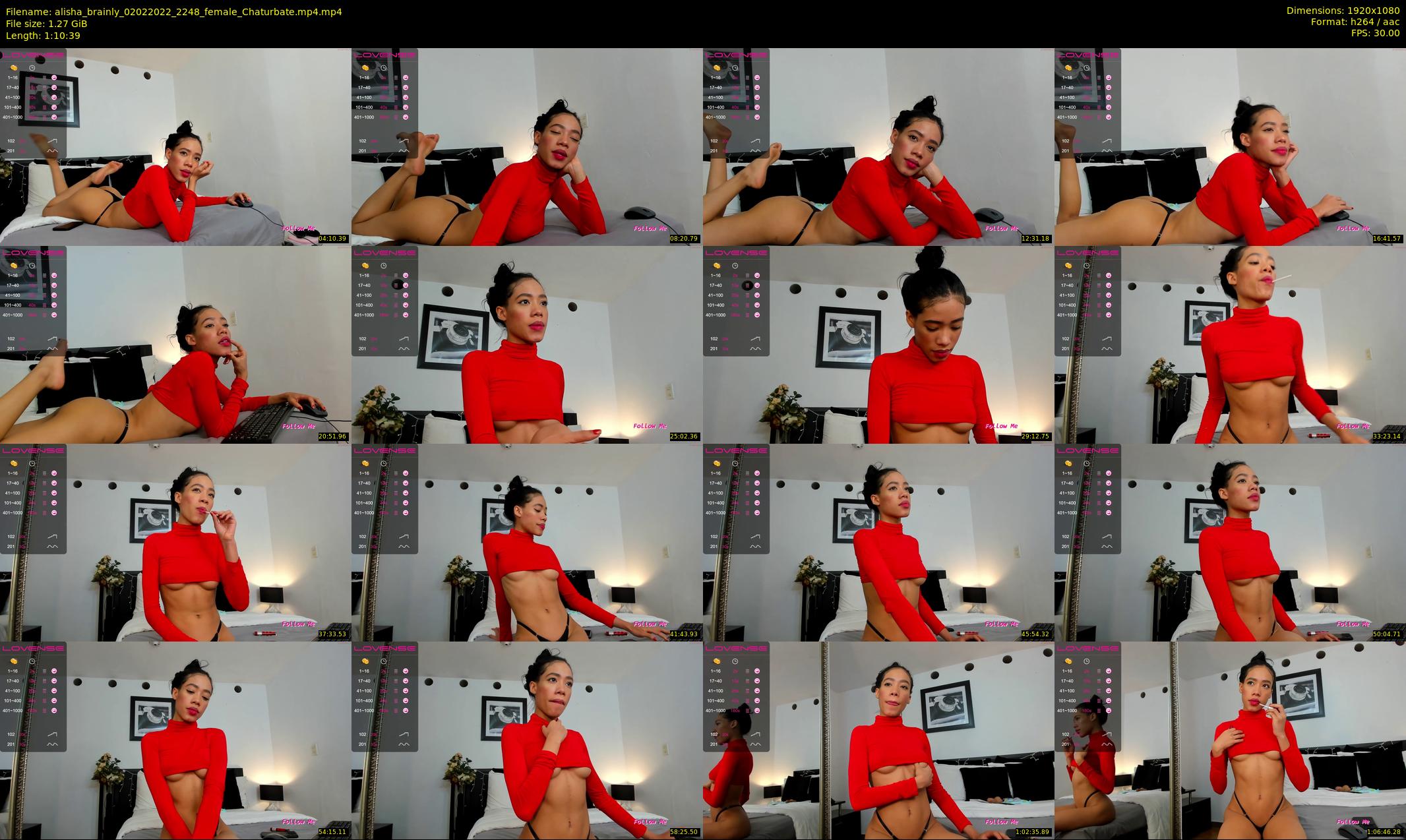 alisha_brainly — 71 minute Chaturbate female cam show recording, 1080p, Feb 2, 2022