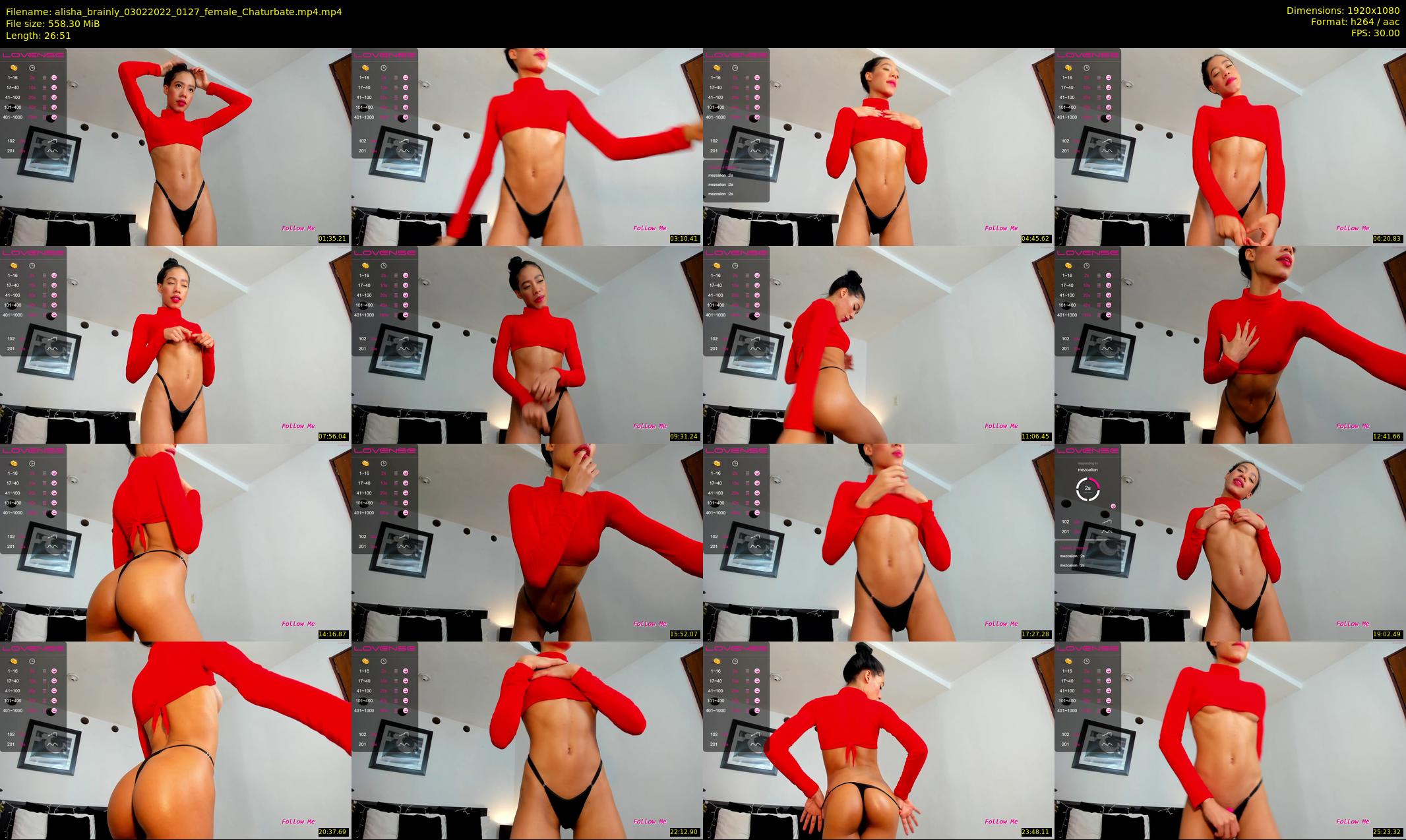 alisha_brainly — 27 minute Chaturbate female cam show recording, 1080p, Feb 3, 2022