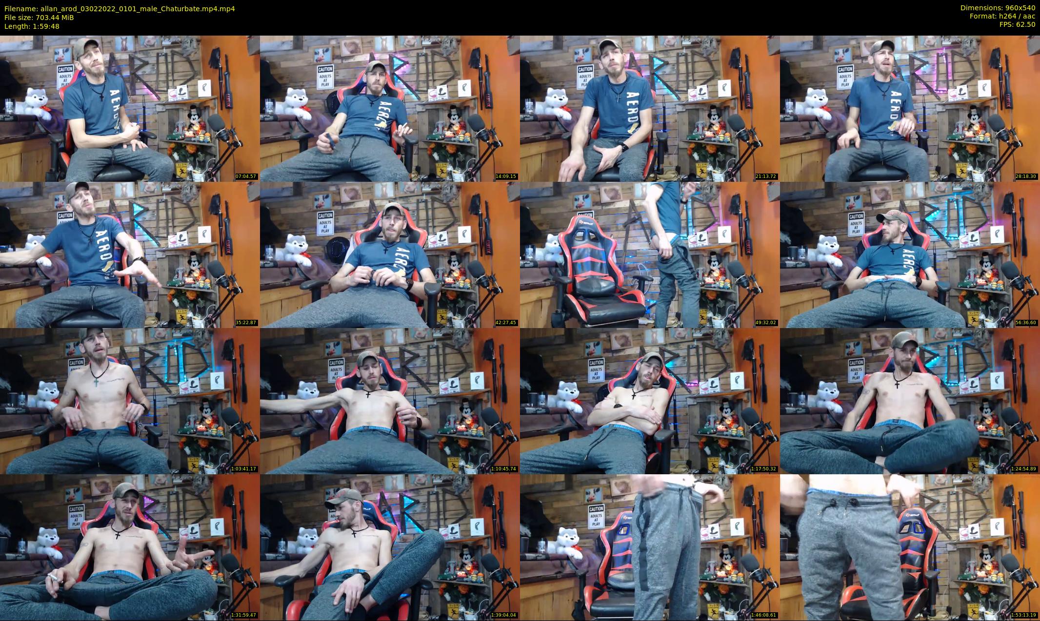 allan_arod — 120 minute Chaturbate male cam show recording, 480p, Feb 3, 2022