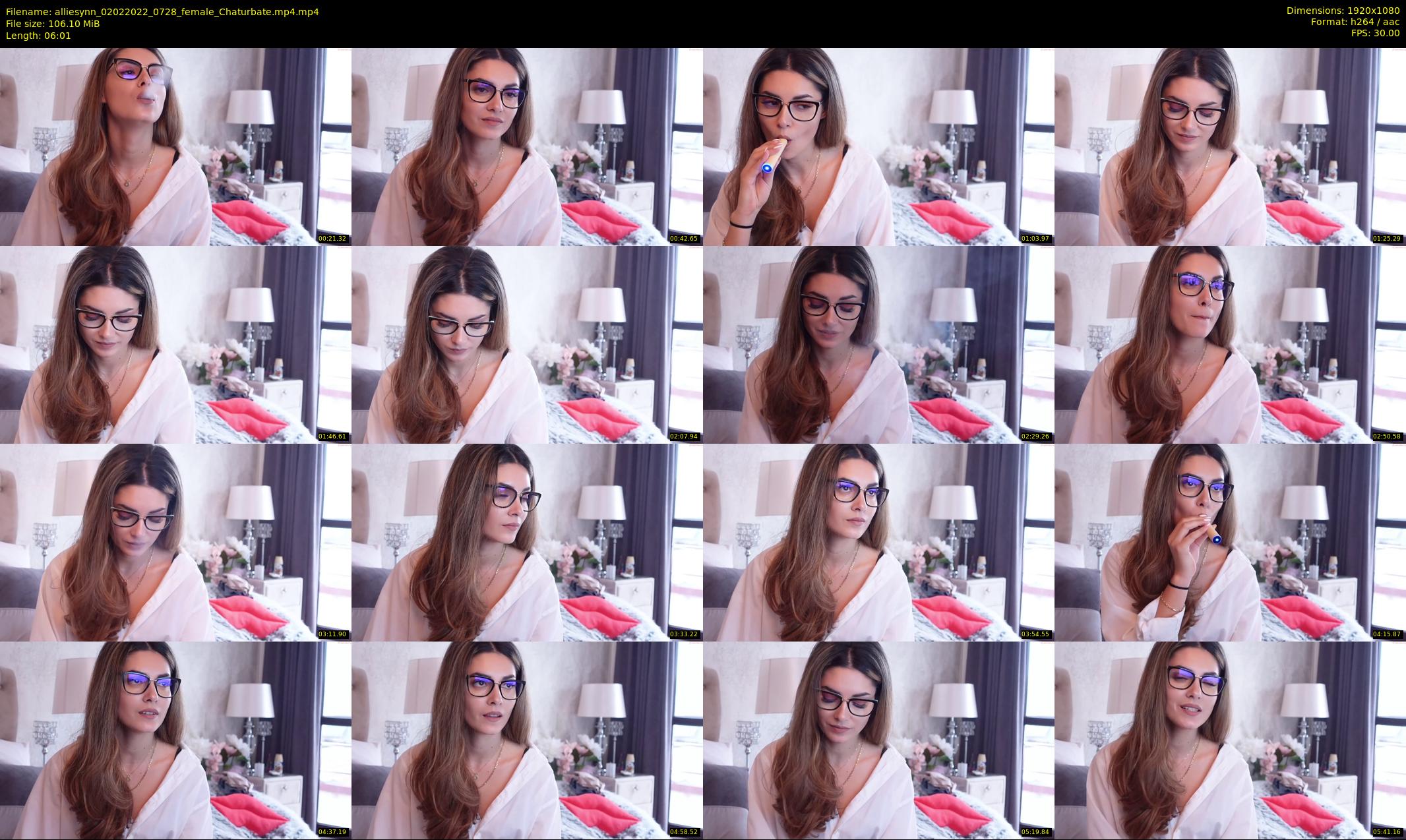 alliesynn — 7 minute Chaturbate female cam show recording, 1080p, Feb 2, 2022