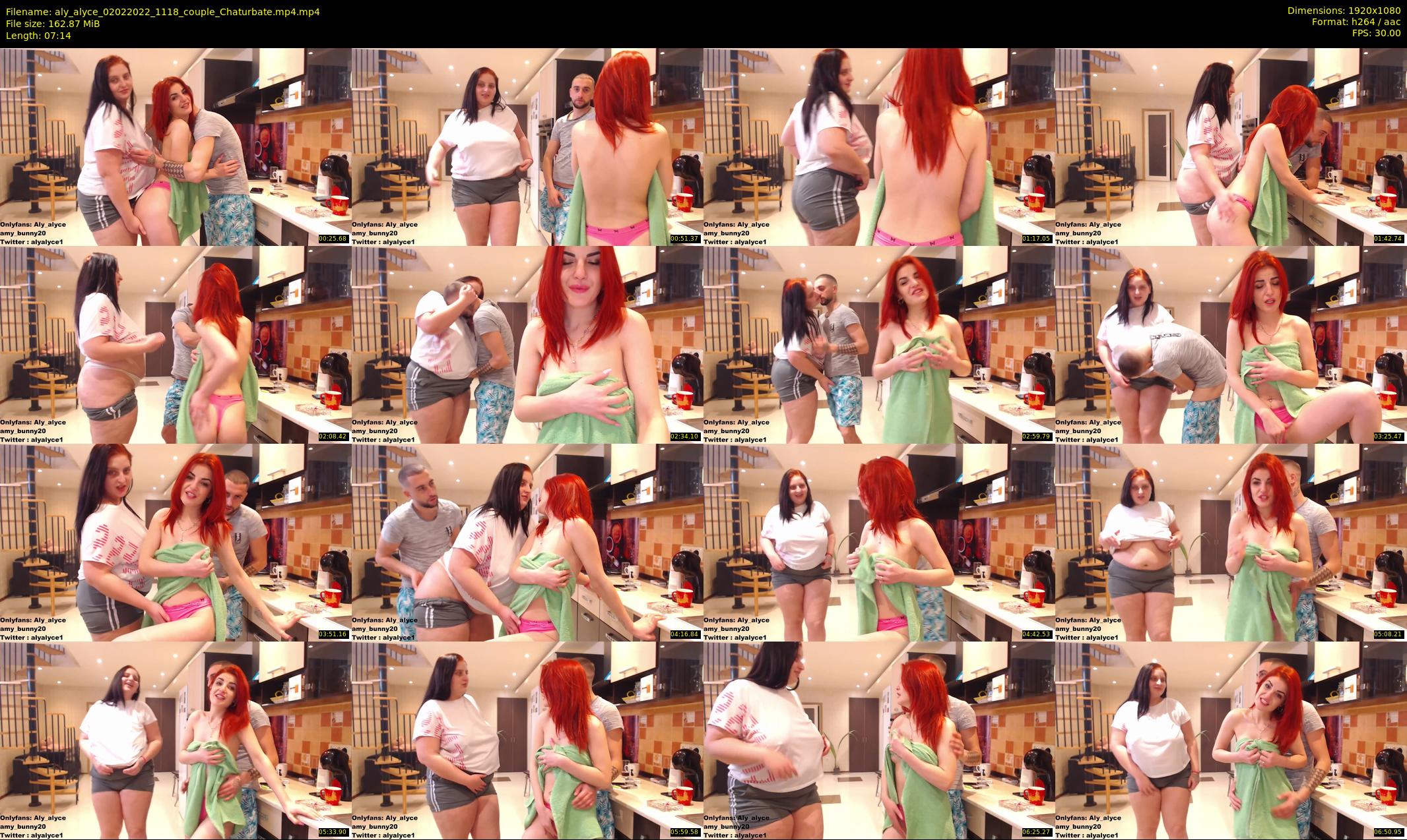 aly_alyce — 8 minute Chaturbate female cam show recording, 1080p, Feb 2, 2022