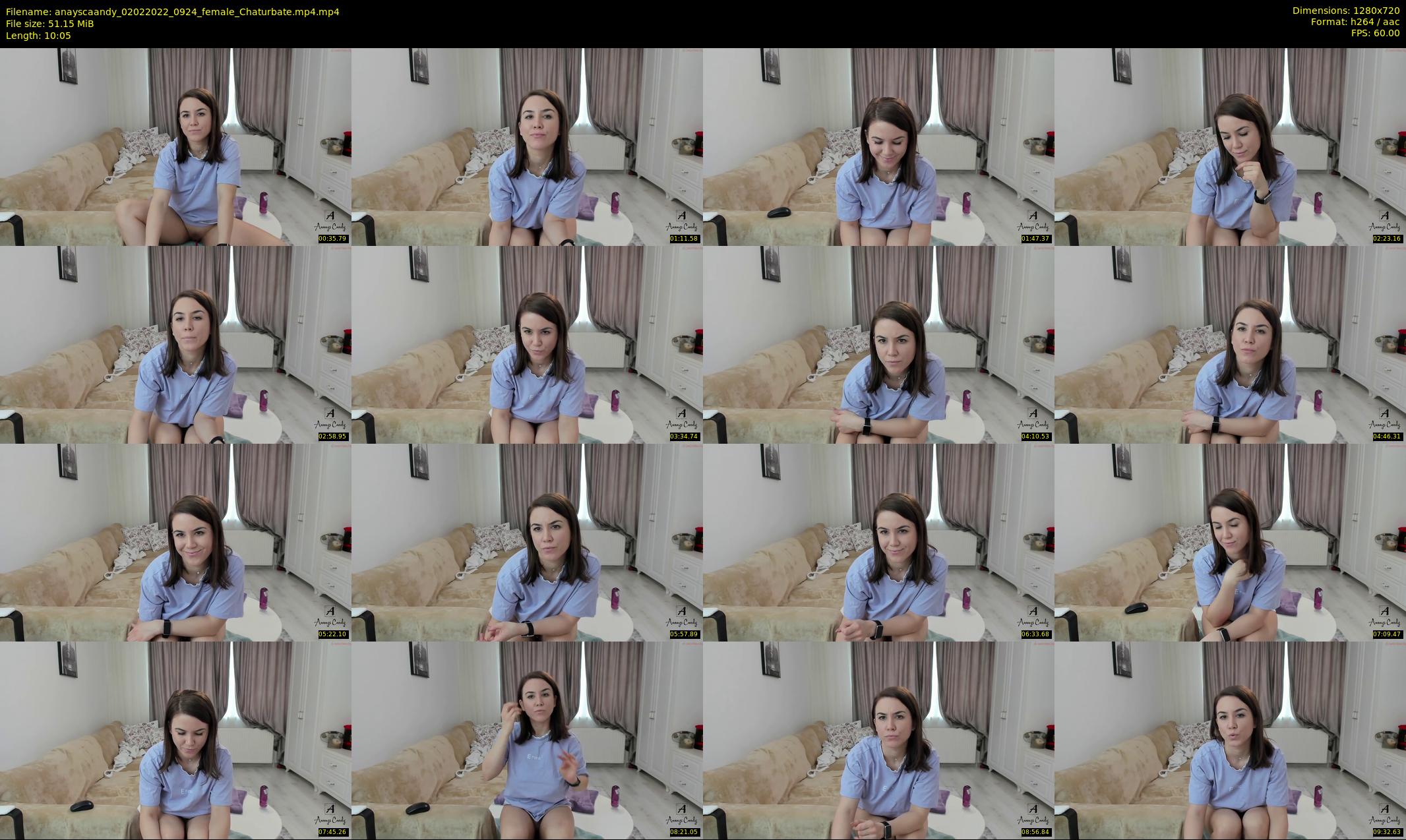 anayscaandy — 11 minute Chaturbate female cam show recording, 720p, Feb 2, 2022