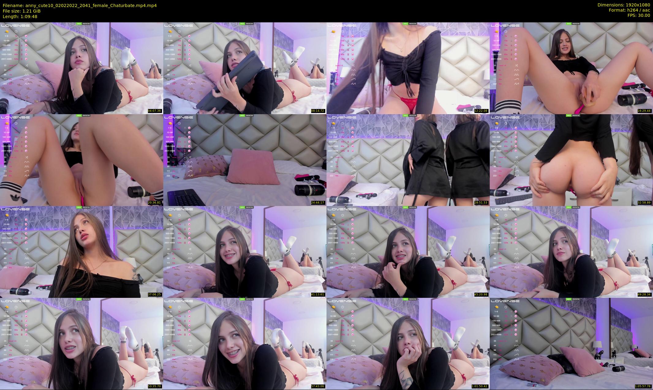 anny_cute10 — 70 minute Chaturbate female cam show recording, 1080p, Feb 2, 2022