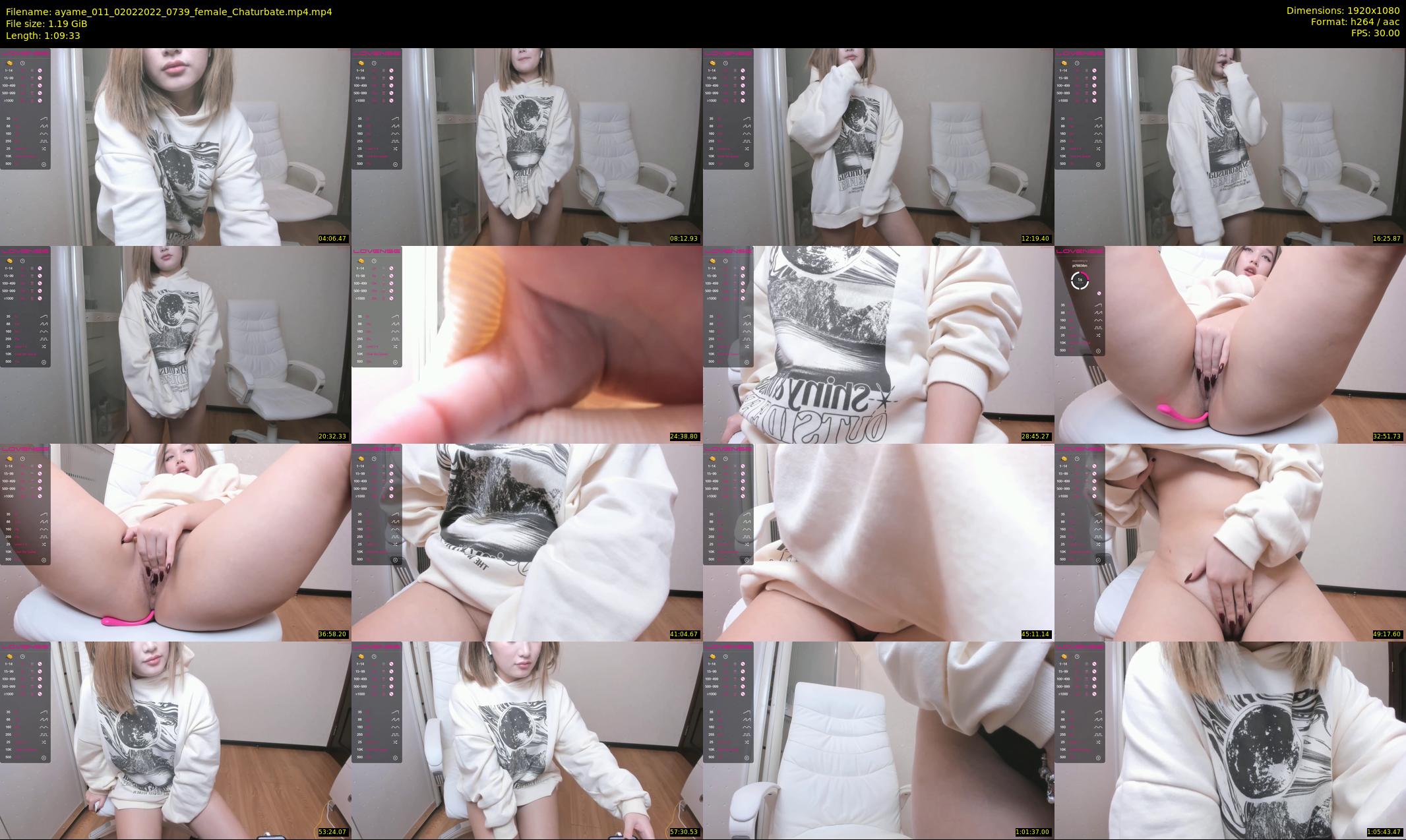 ayame_011 — 70 minute Chaturbate female cam show recording, 1080p, Feb 2, 2022