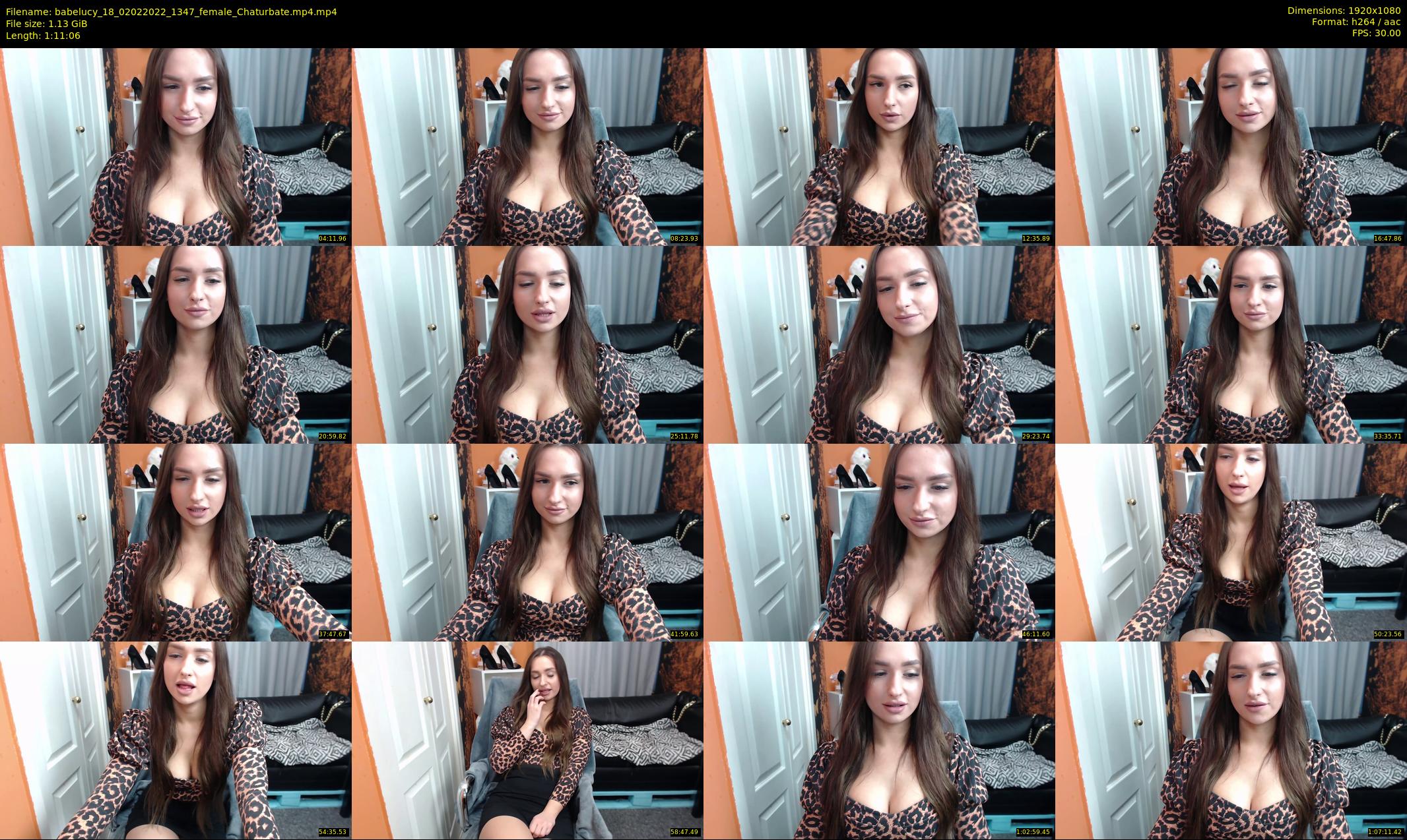 babelucy_18 — 72 minute Chaturbate female cam show recording, 1080p, Feb 2, 2022