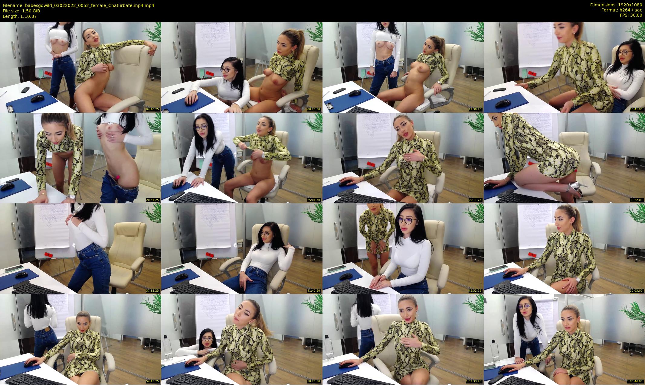 babesgowild — 71 minute Chaturbate couple cam show recording, 1080p, Feb 3, 2022