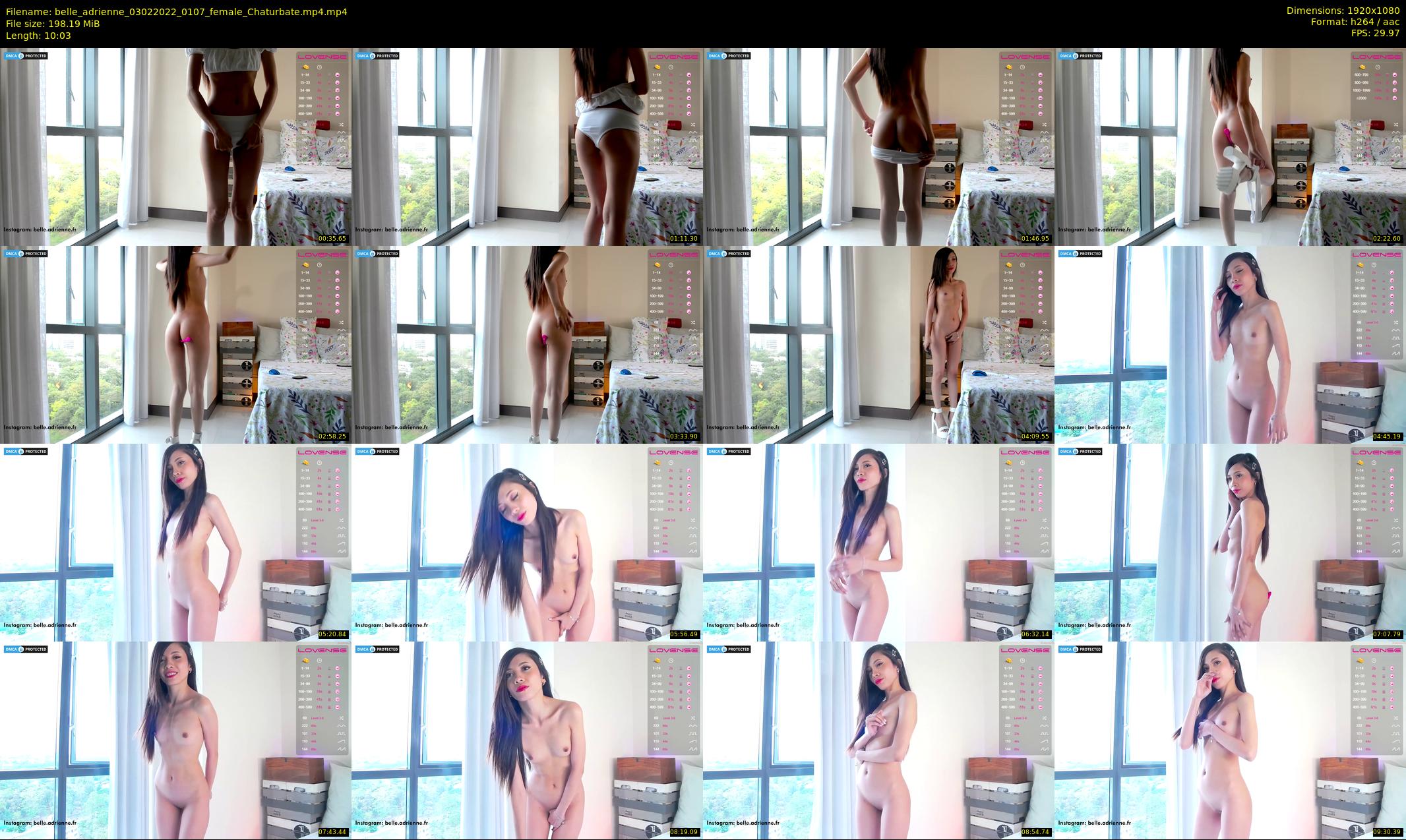 belle_adrienne — 11 minute Chaturbate couple cam show recording, 1080p, Feb 3, 2022