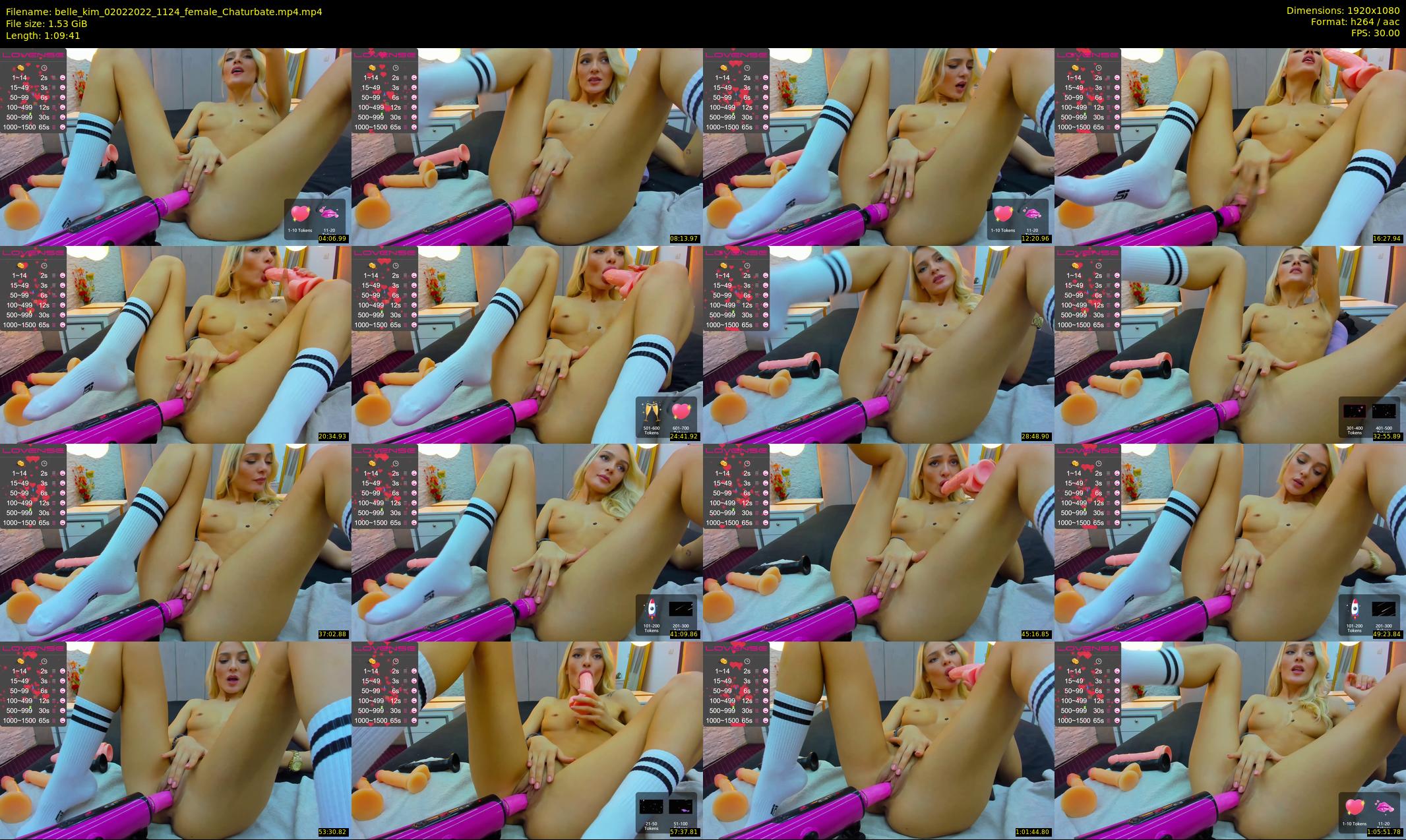 belle_kim — 70 minute Chaturbate female cam show recording, 1080p, Feb 2, 2022