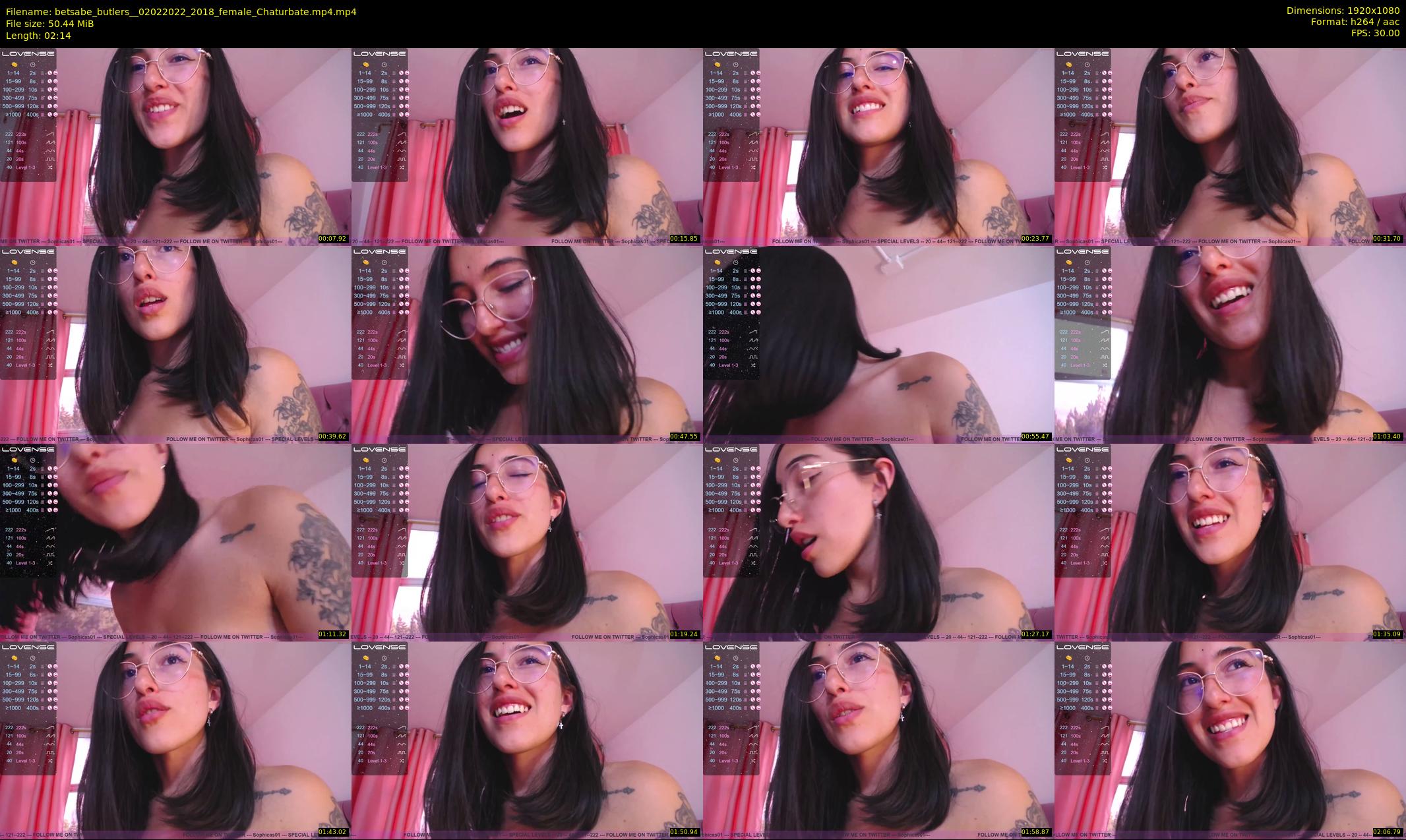 betsabe_butlers_ — 3 minute Chaturbate female cam show recording, 1080p, Feb 2, 2022