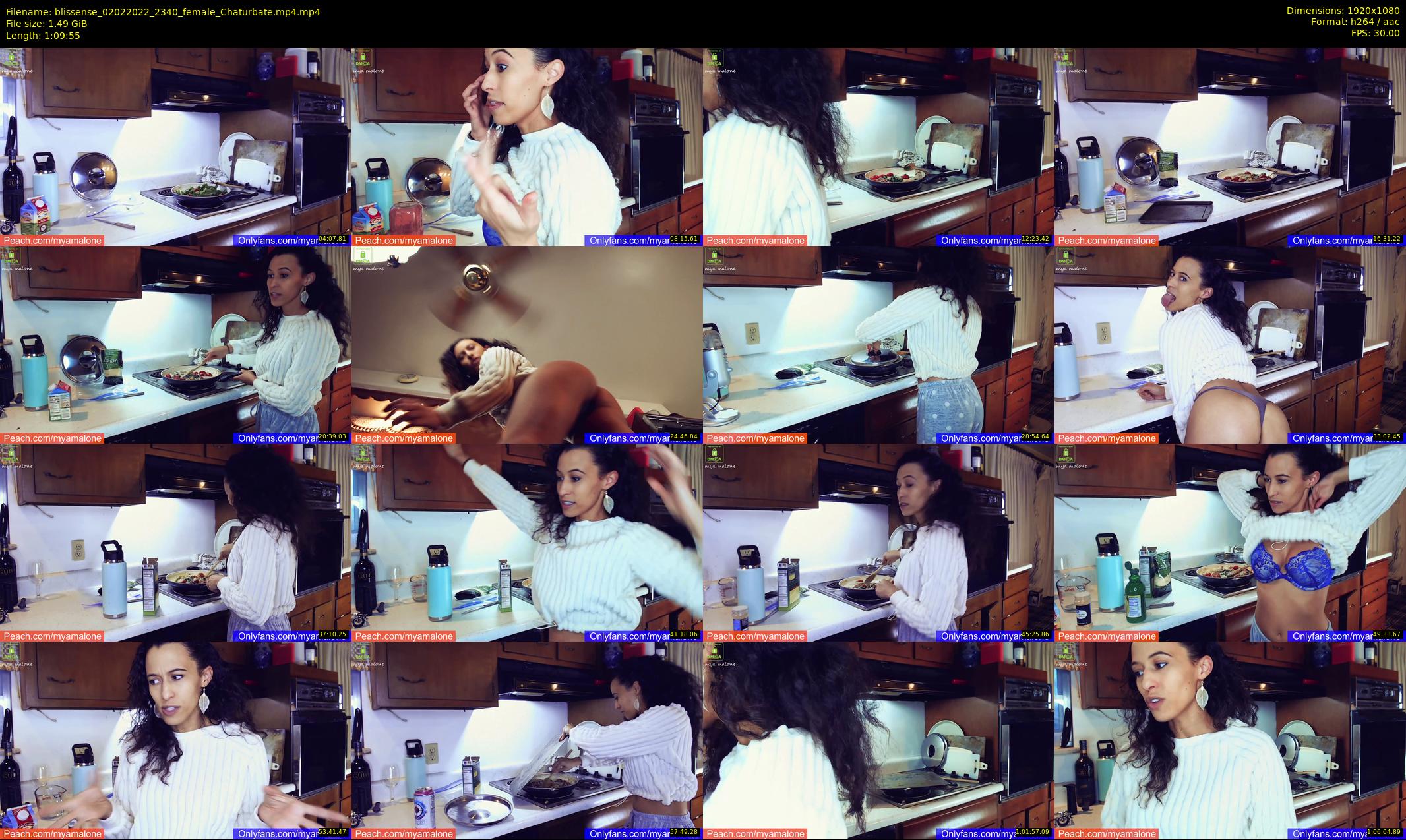 blissense — 70 minute Chaturbate female cam show recording, 1080p, Feb 2, 2022