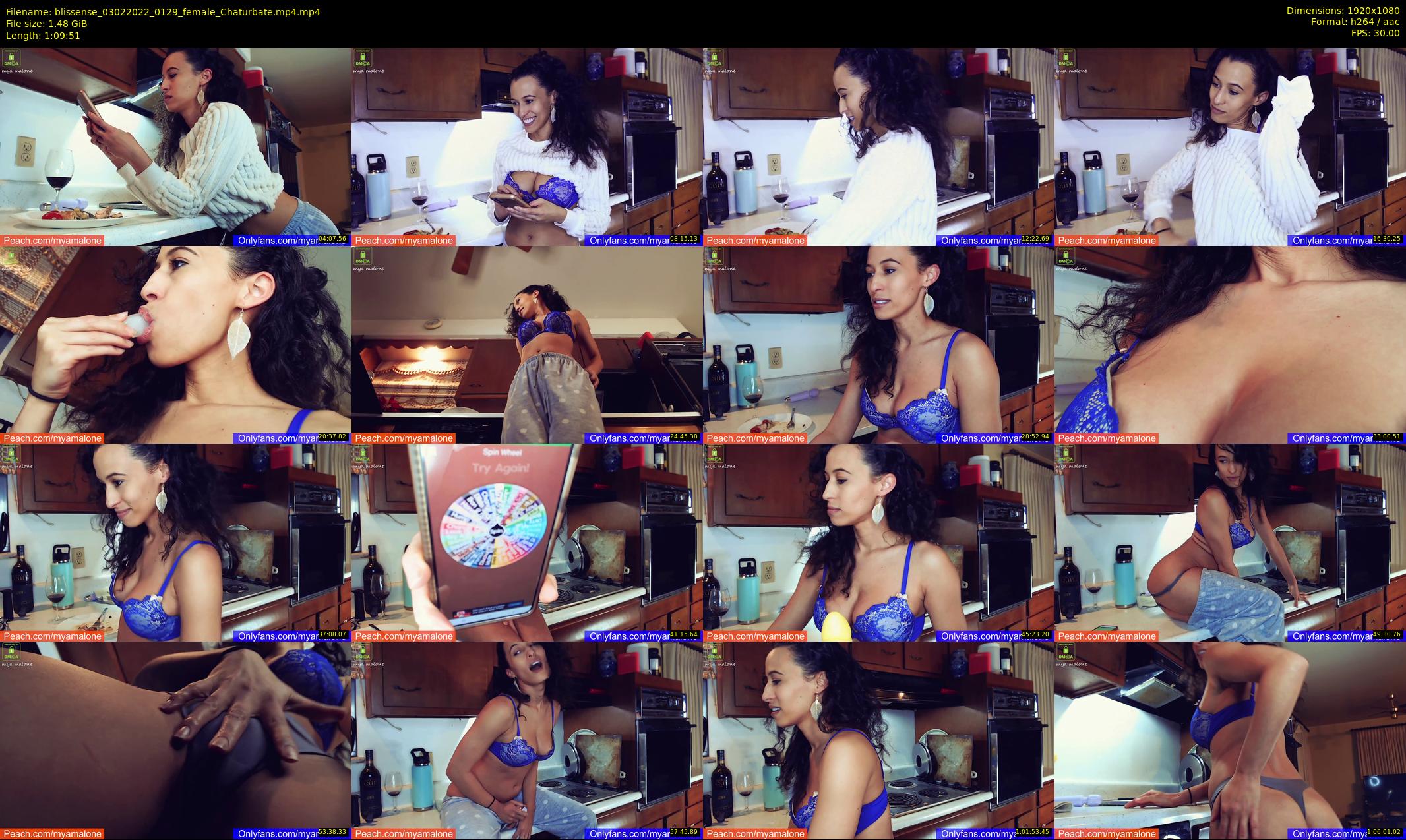blissense — 70 minute Chaturbate female cam show recording, 1080p, Feb 3, 2022