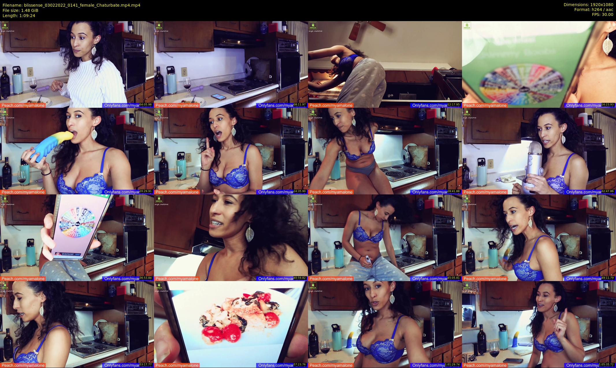 blissense — 70 minute Chaturbate female cam show recording, 1080p, Feb 3, 2022
