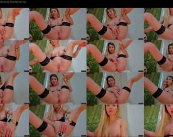 blondebab3 — 13 minute Chaturbate female cam show recording, 1080p, Feb 2, 2022