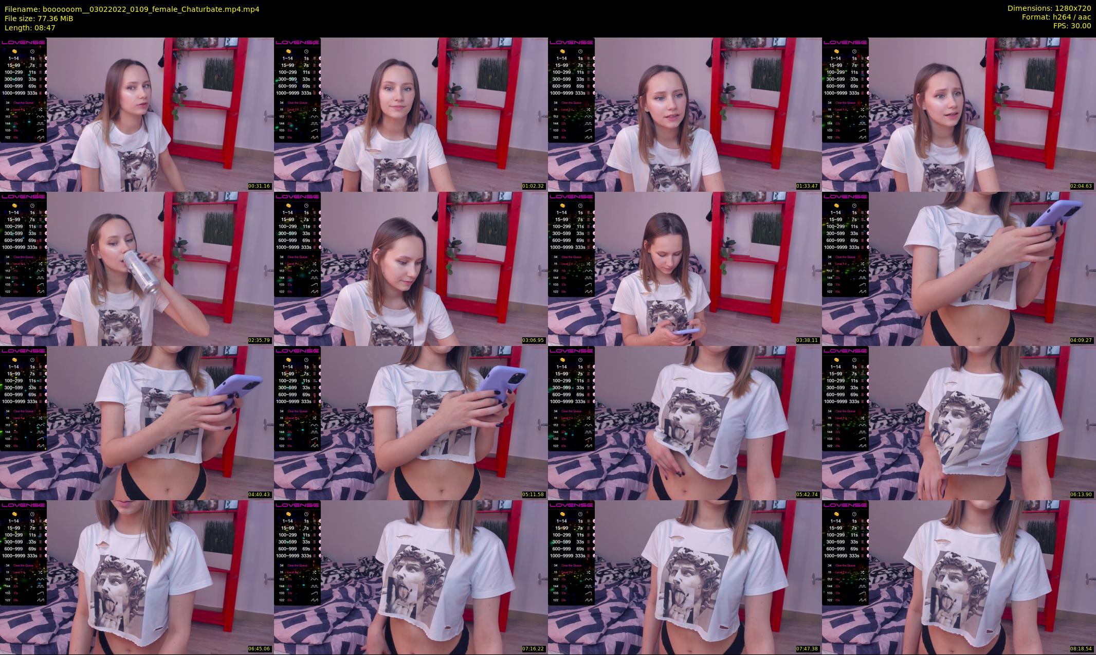 boooooom_ — 9 minute Chaturbate female cam show recording, 720p, Feb 3, 2022