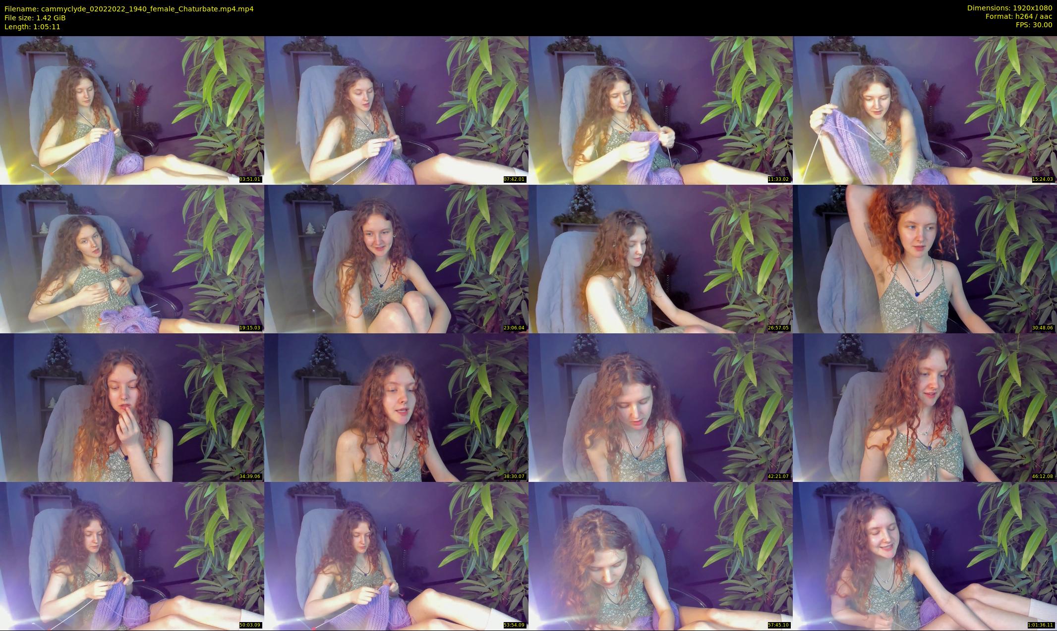 cammyclyde — 66 minute Chaturbate female cam show recording, 1080p, Feb 2, 2022