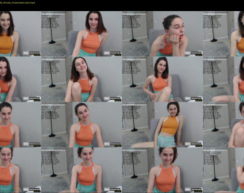 chantwow — 70 minute Chaturbate female cam show recording, 1080p, Feb 2, 2022