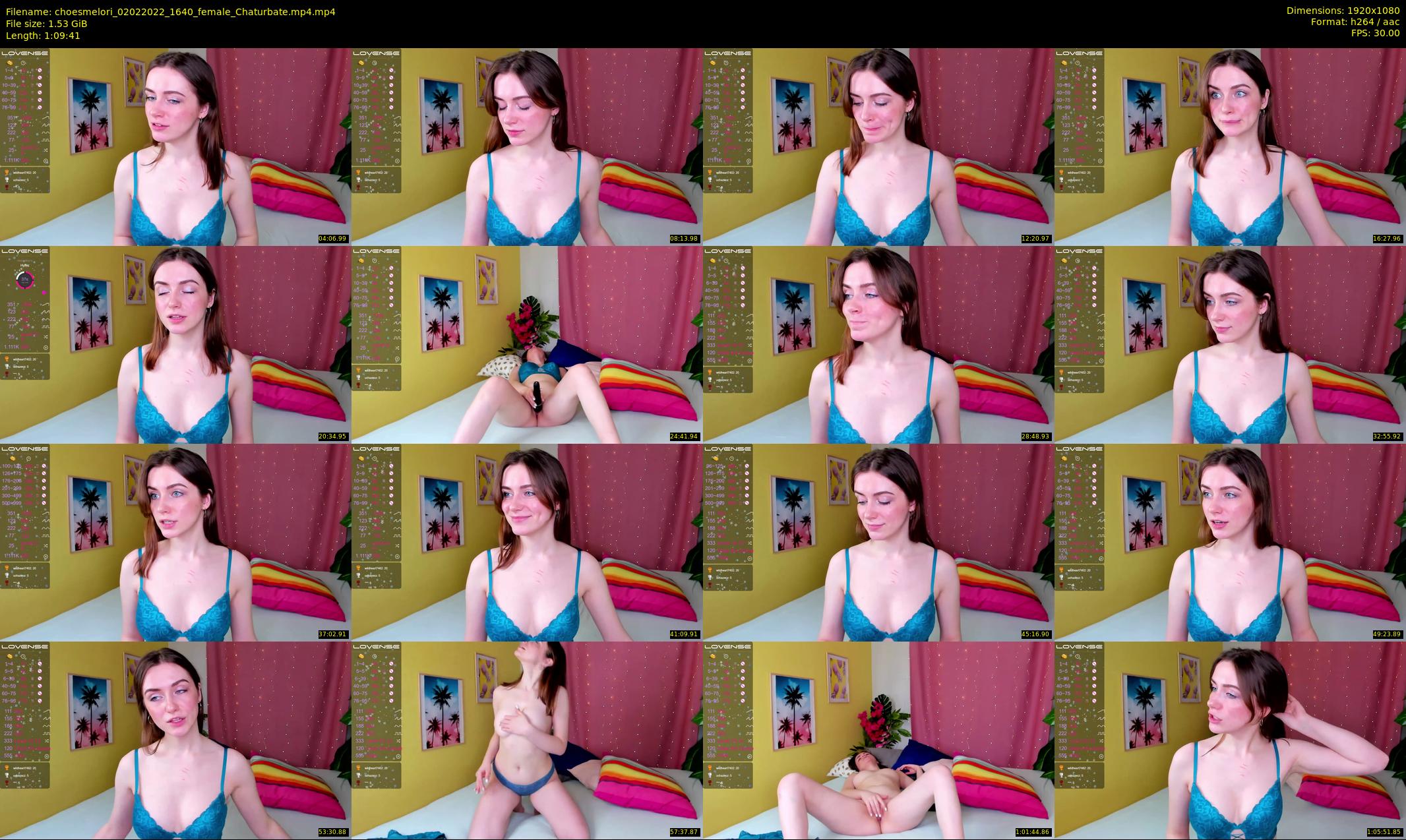 choesmelori — 70 minute Chaturbate couple cam show recording, 1080p, Feb 2, 2022