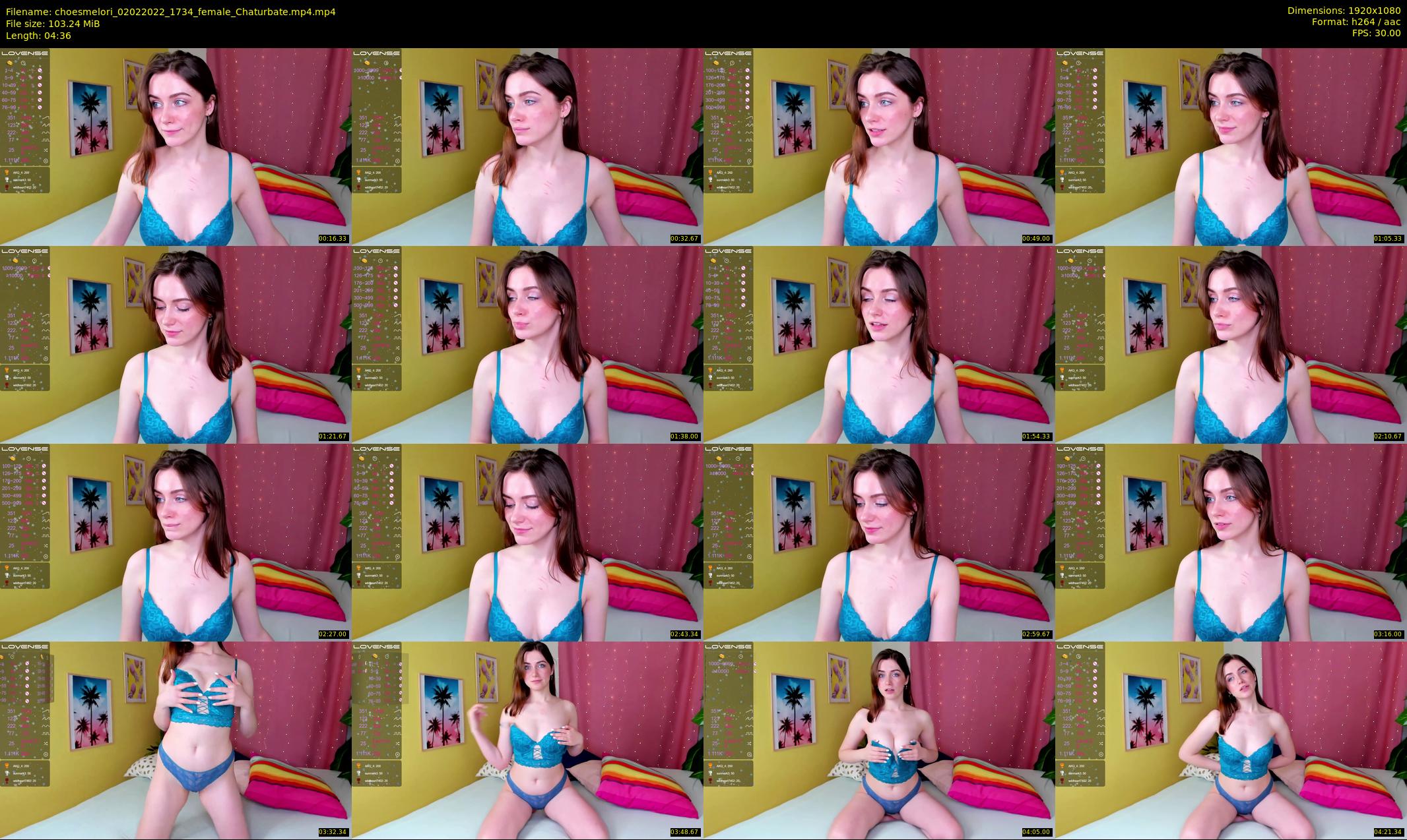 choesmelori — 5 minute Chaturbate couple cam show recording, 1080p, Feb 2, 2022