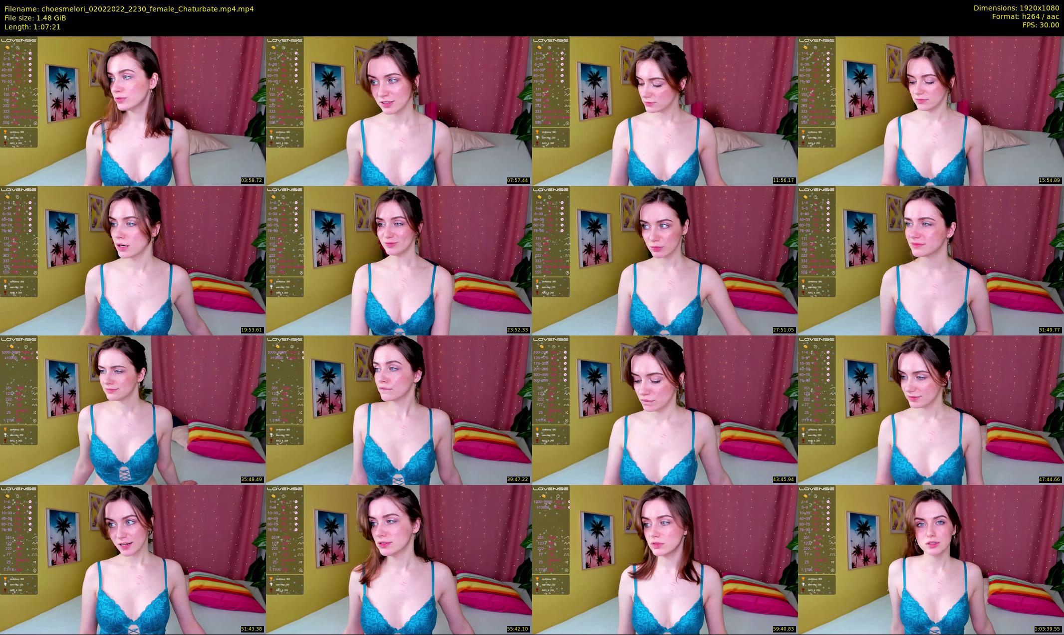 choesmelori — 68 minute Chaturbate couple cam show recording, 1080p, Feb 2, 2022