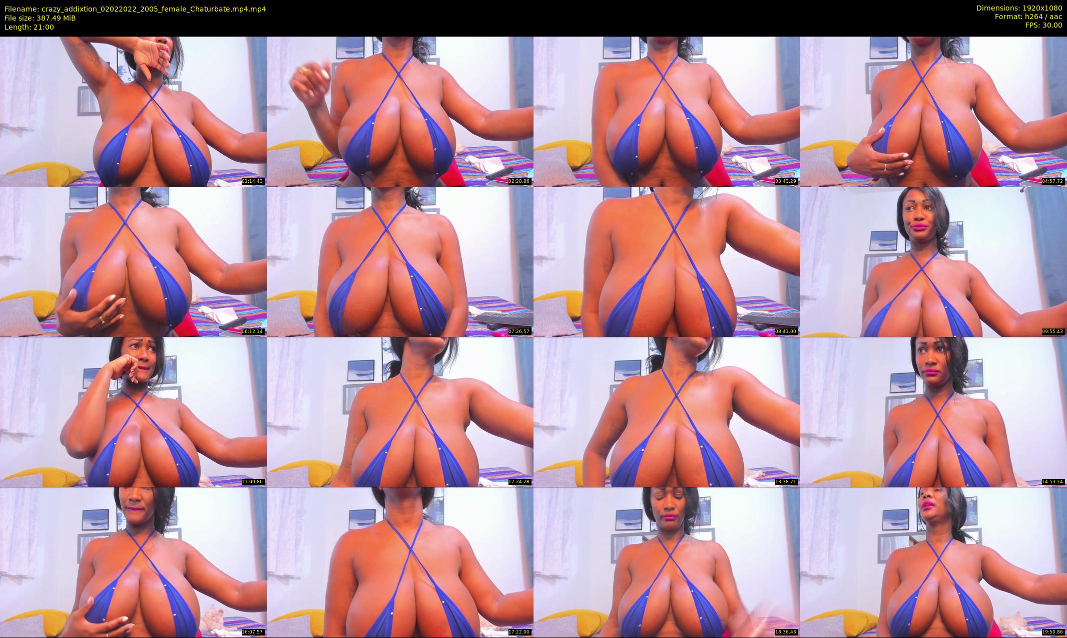 crazy_addixtion — 21 minute Chaturbate female cam show recording, 1080p, Feb 2, 2022