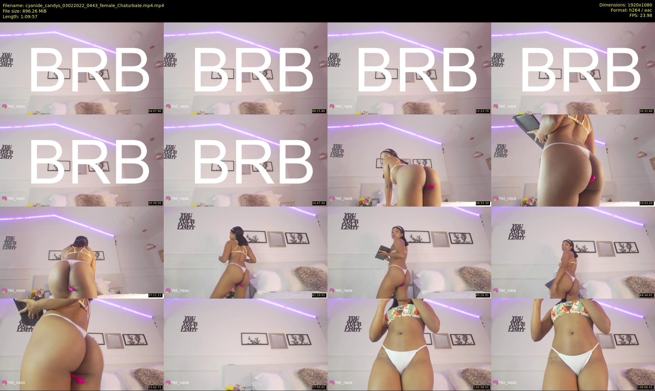 cyanide_candys — 70 minute Chaturbate female cam show recording, 1080p, Feb 3, 2022
