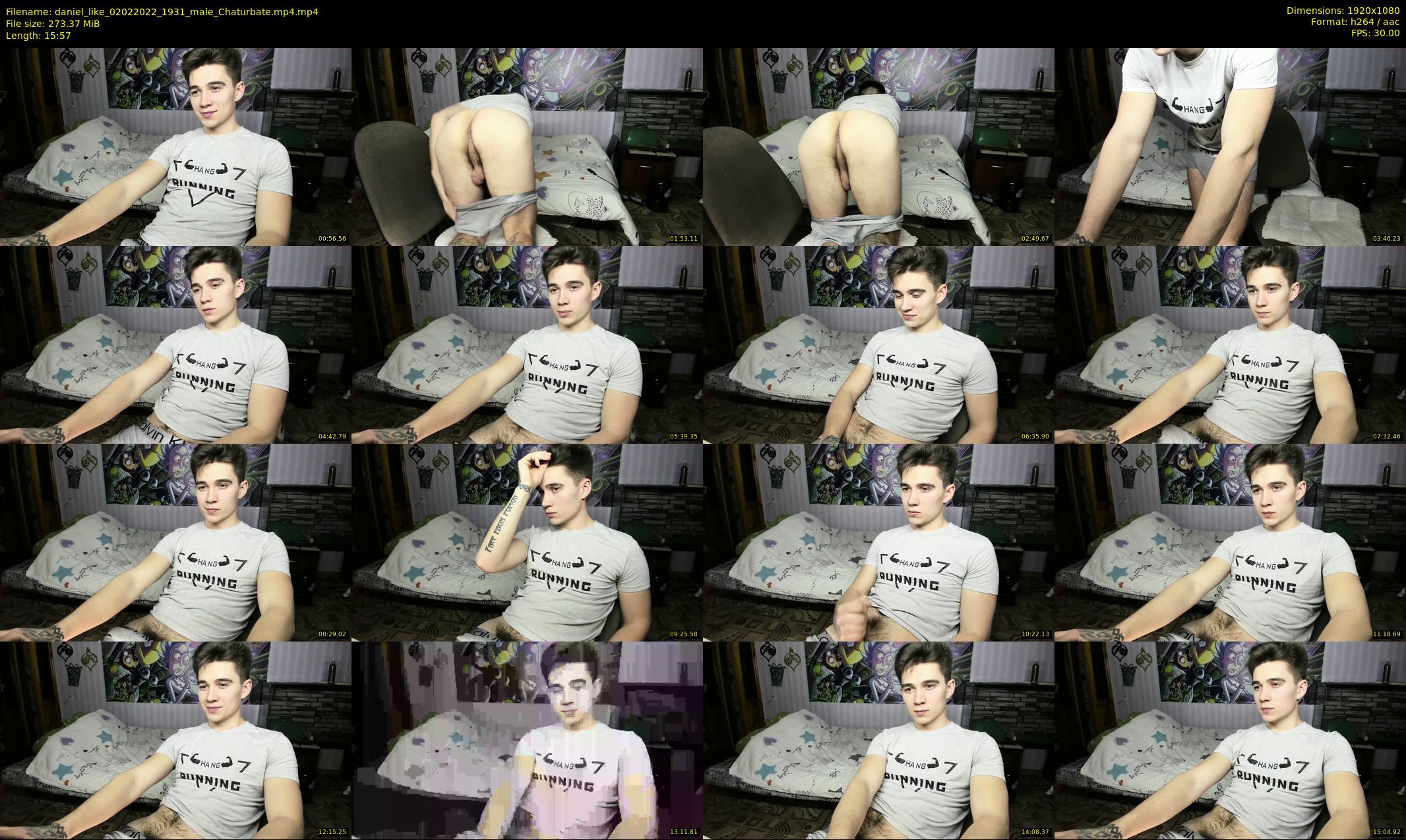 daniel_like — 16 minute Chaturbate male cam show recording, 1080p, Feb 2, 2022