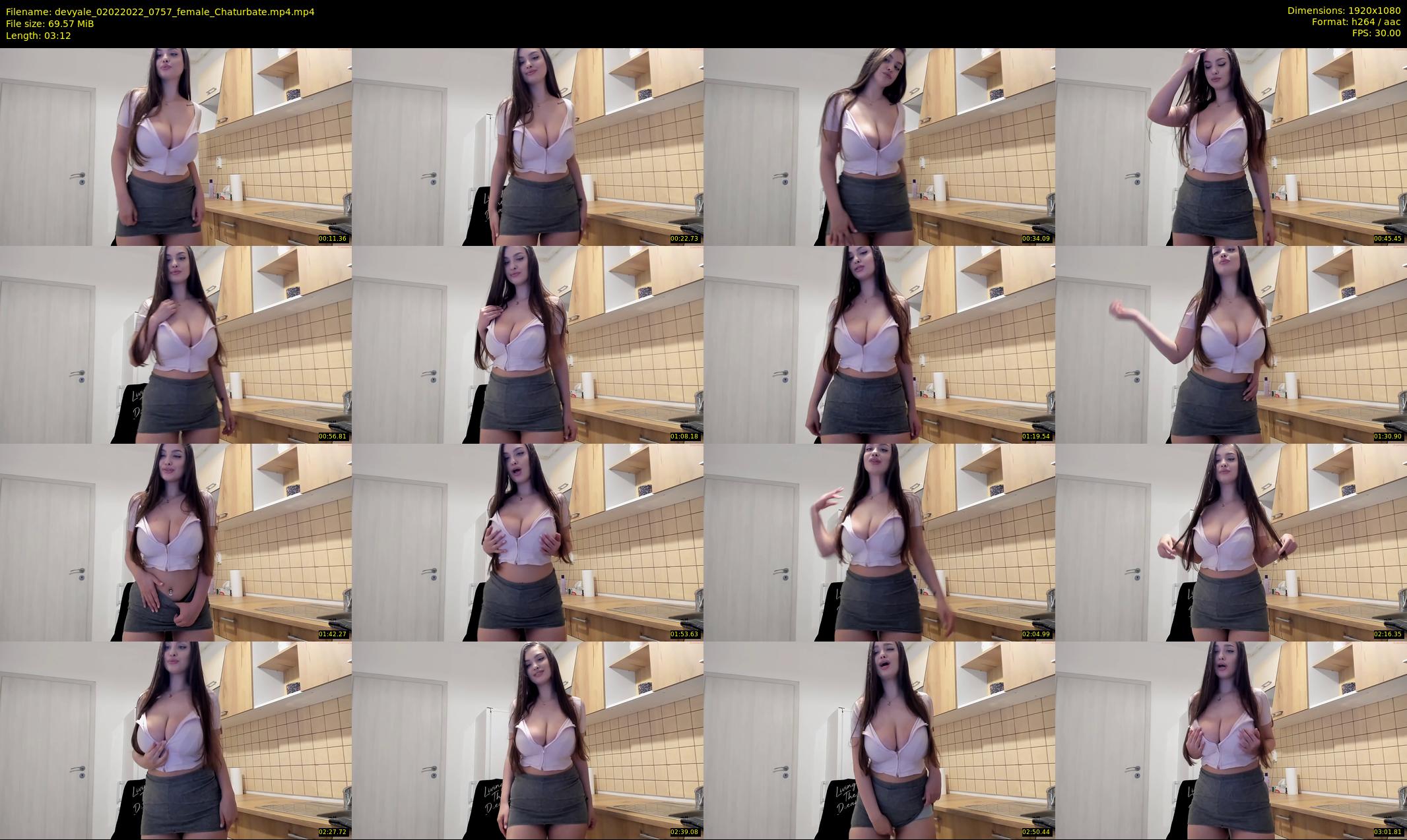 devyale — 4 minute Chaturbate female cam show recording, 1080p, Feb 2, 2022