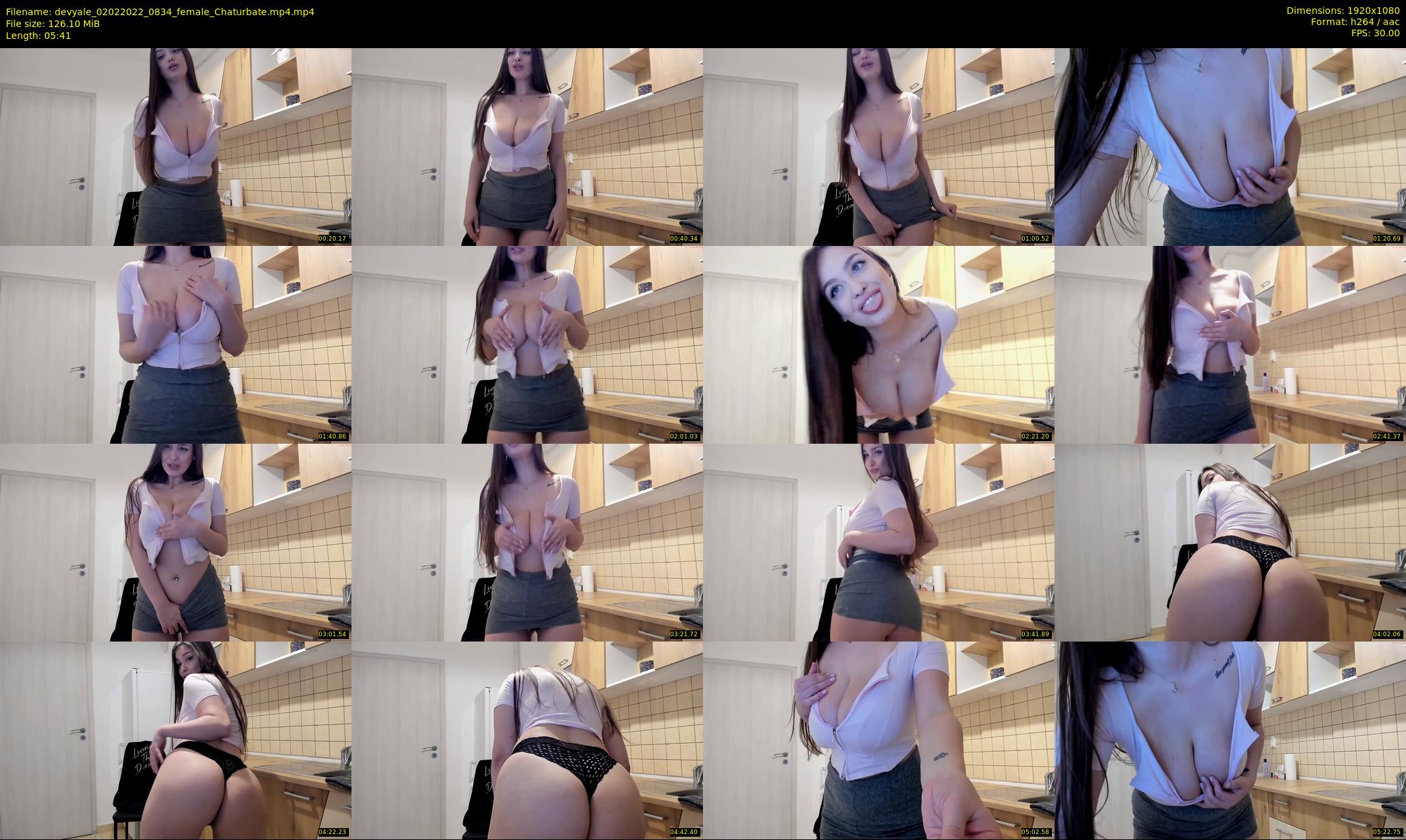 devyale — 6 minute Chaturbate female cam show recording, 1080p, Feb 2, 2022