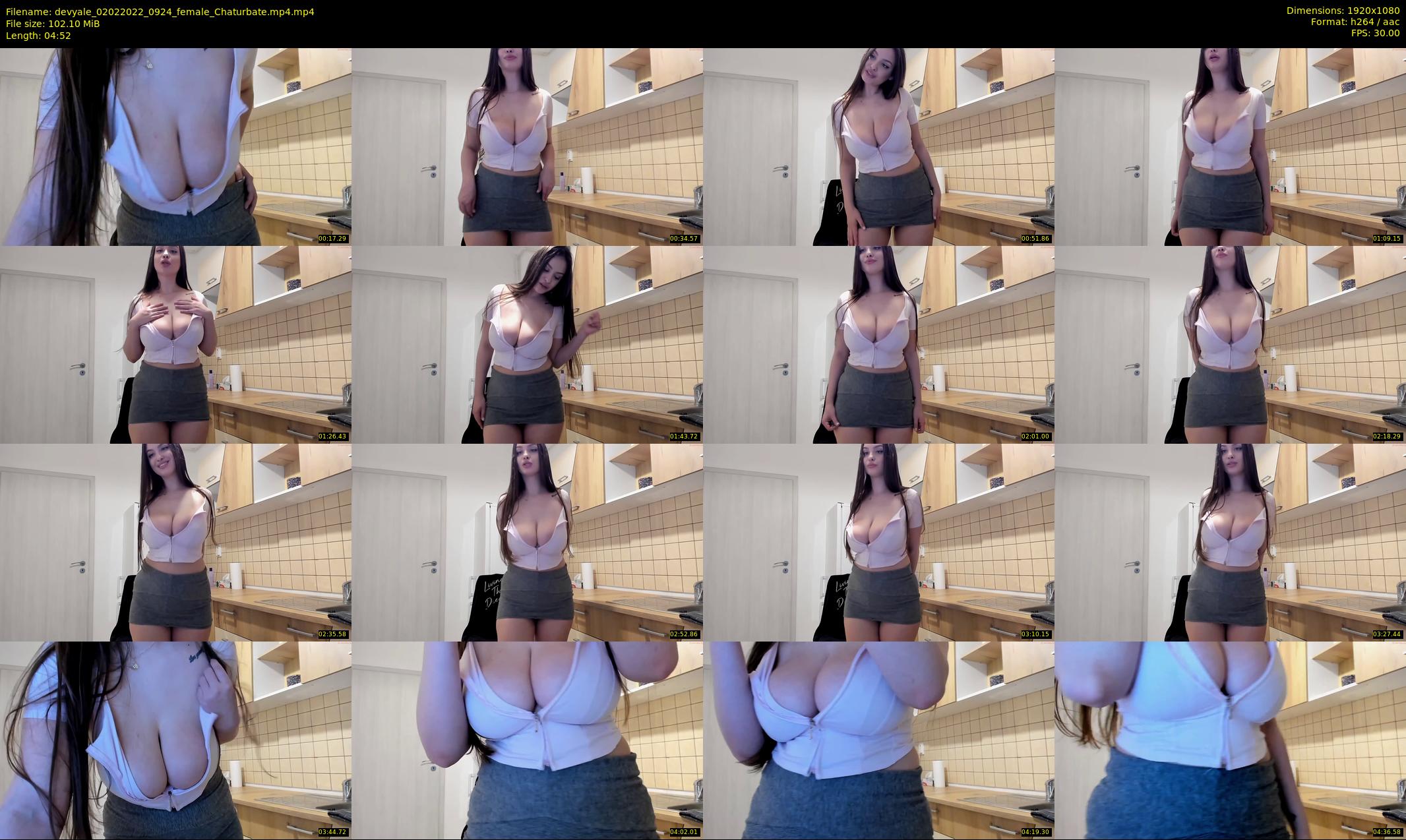 devyale — 5 minute Chaturbate female cam show recording, 1080p, Feb 2, 2022