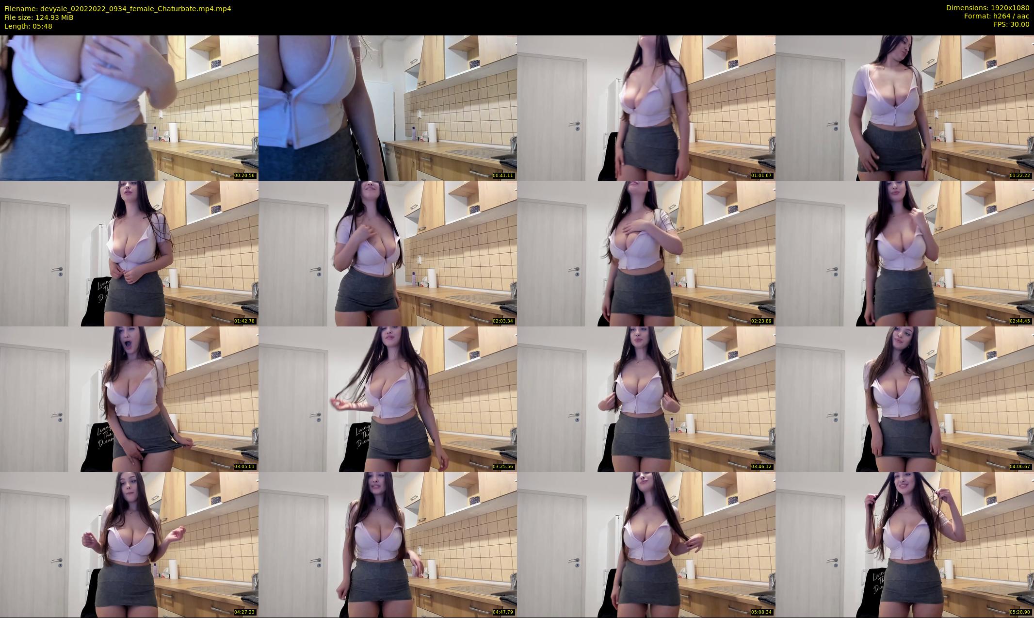 devyale — 6 minute Chaturbate female cam show recording, 1080p, Feb 2, 2022
