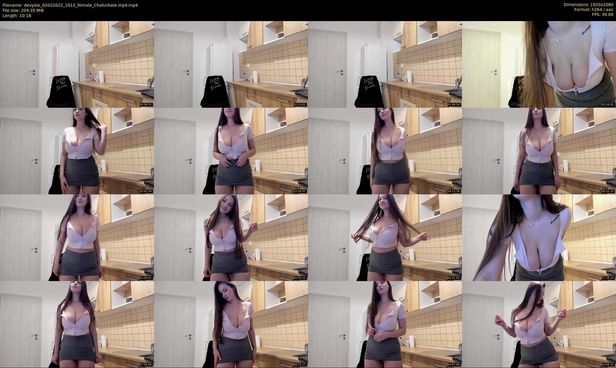 devyale — 11 minute Chaturbate female cam show recording, 1080p, Feb 2, 2022