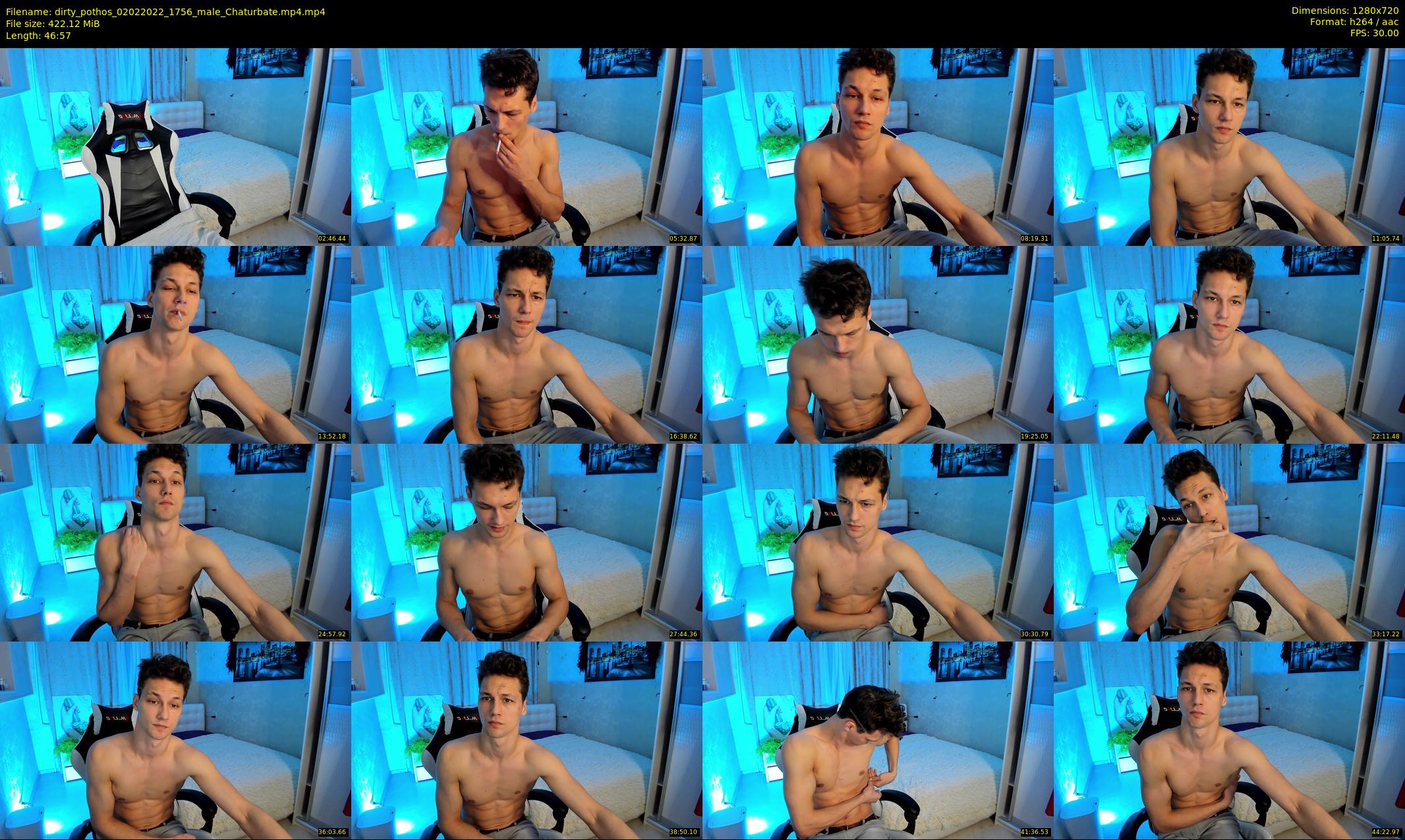 dirty_pothos — 47 minute Chaturbate male cam show recording, 720p, Feb 2, 2022