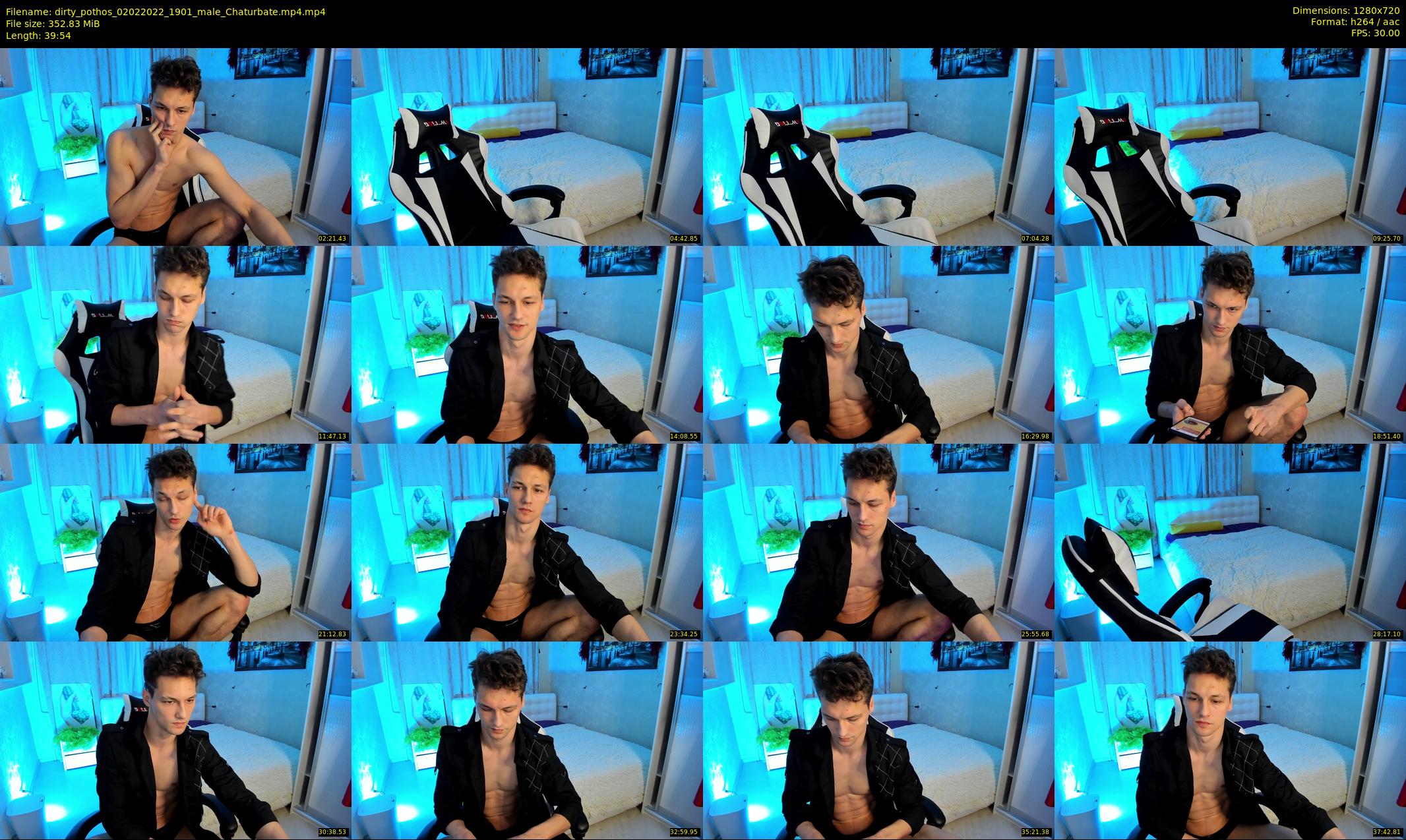 dirty_pothos — 40 minute Chaturbate male cam show recording, 720p, Feb 2, 2022