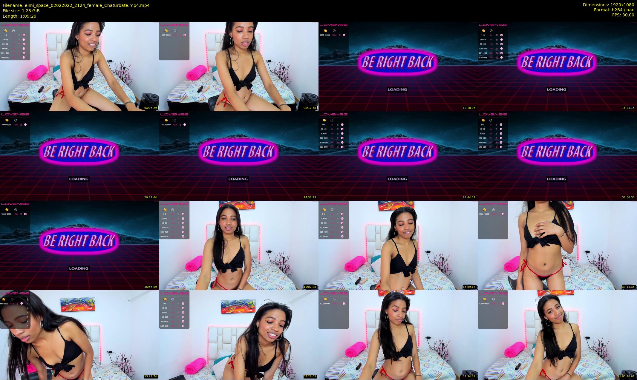 eimi_space — 70 minute Chaturbate female cam show recording, 1080p, Feb 2, 2022