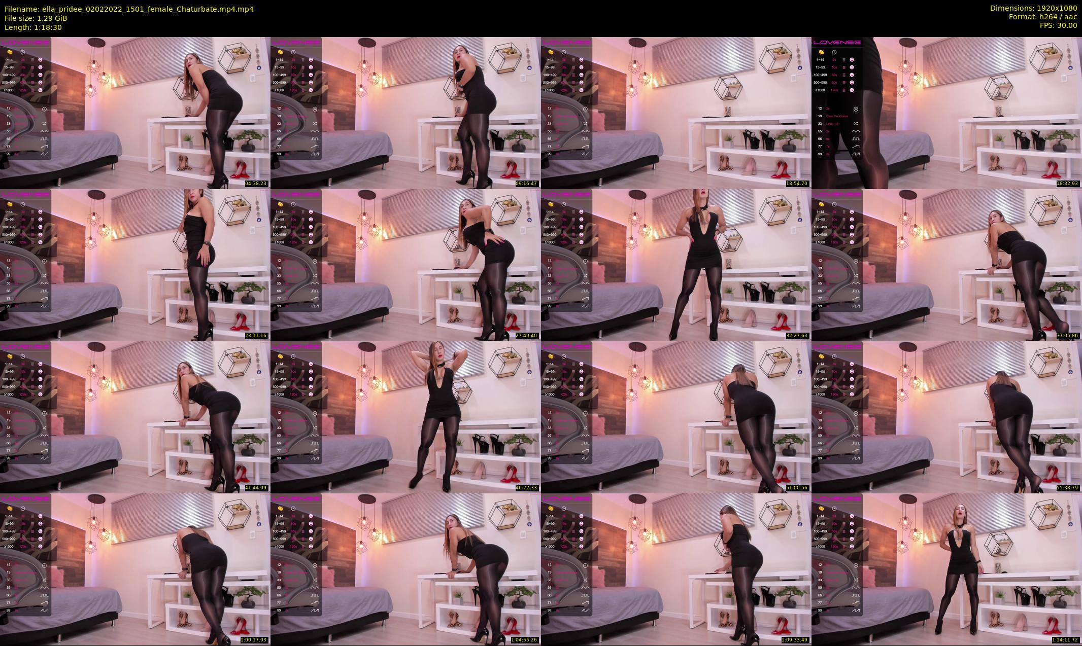 ella_pridee — 79 minute Chaturbate female cam show recording, 1080p, Feb 2, 2022