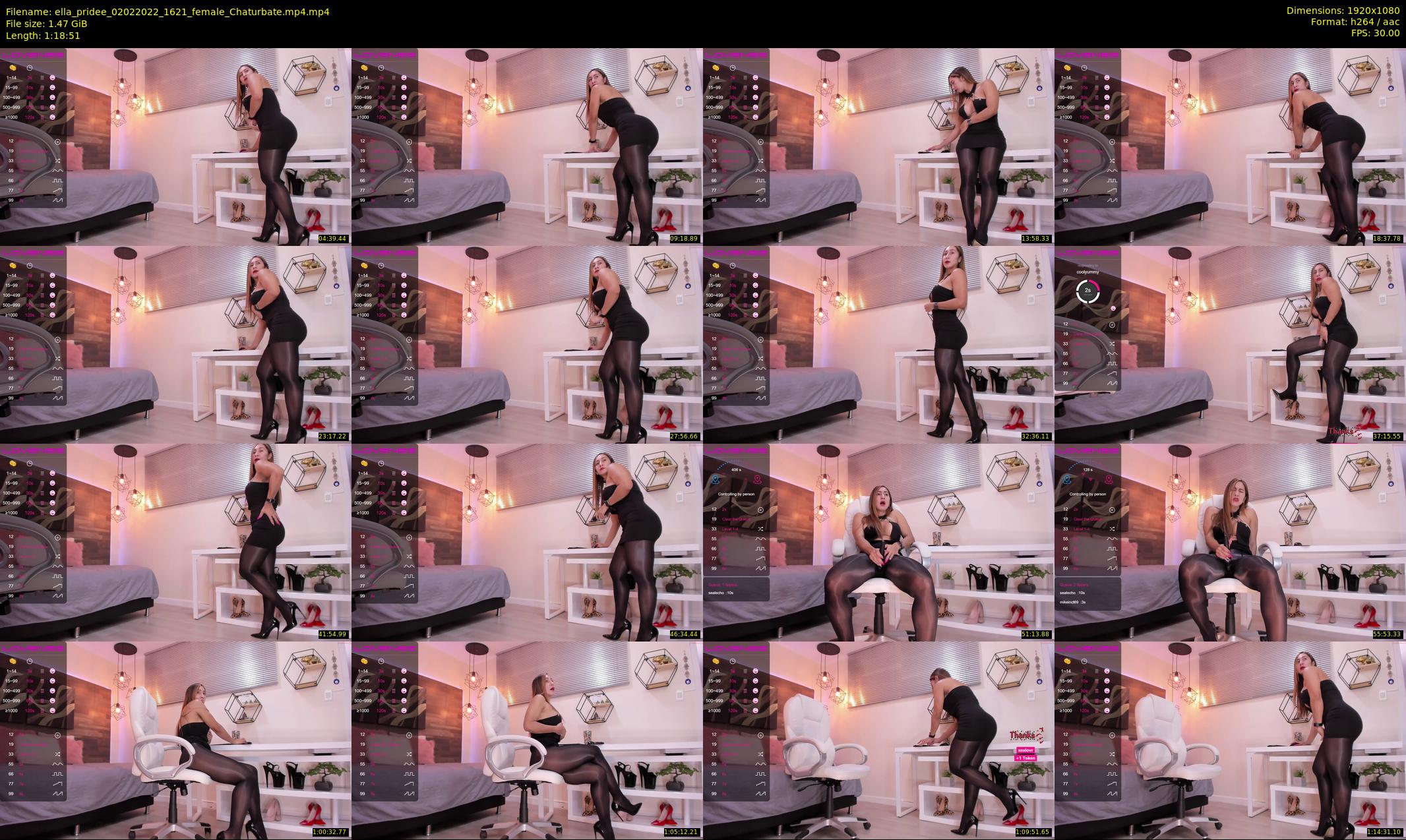 ella_pridee — 79 minute Chaturbate female cam show recording, 1080p, Feb 2, 2022