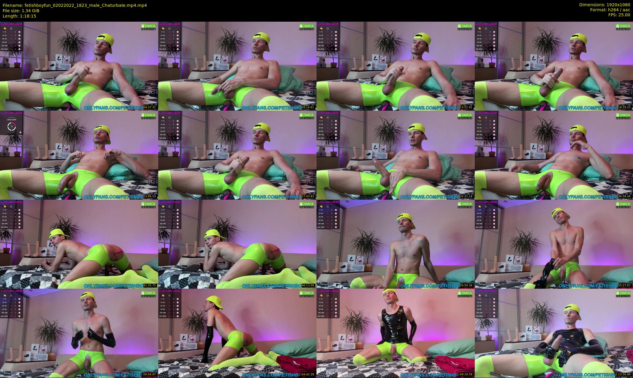 fetishboyfun — 79 minute Chaturbate male cam show recording, 1080p, Feb 2, 2022