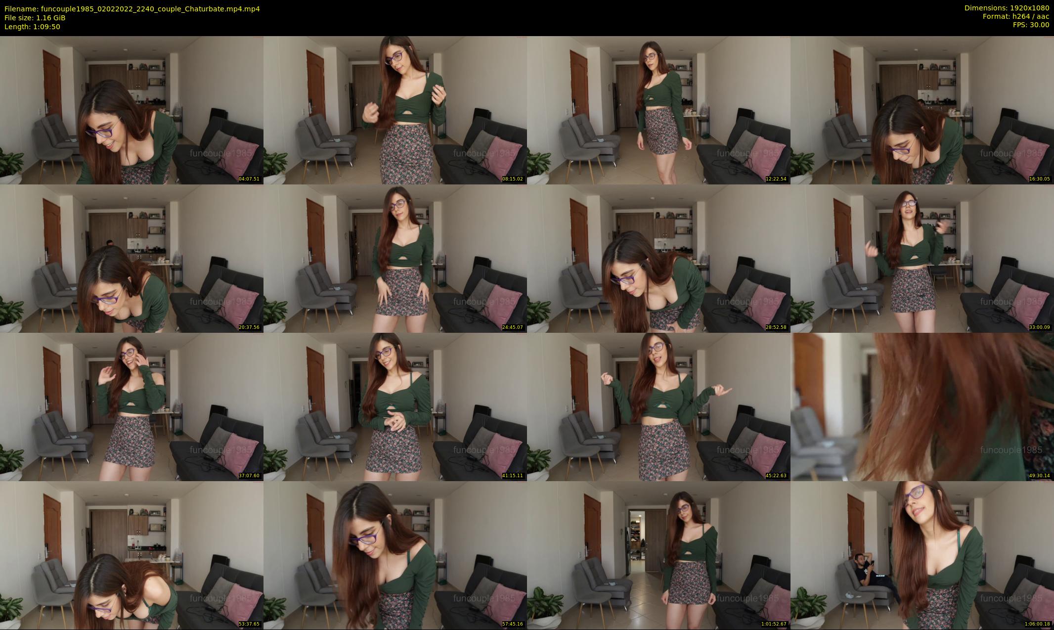 funcouple1985 — 70 minute Chaturbate couple cam show recording, 1080p, Feb 2, 2022