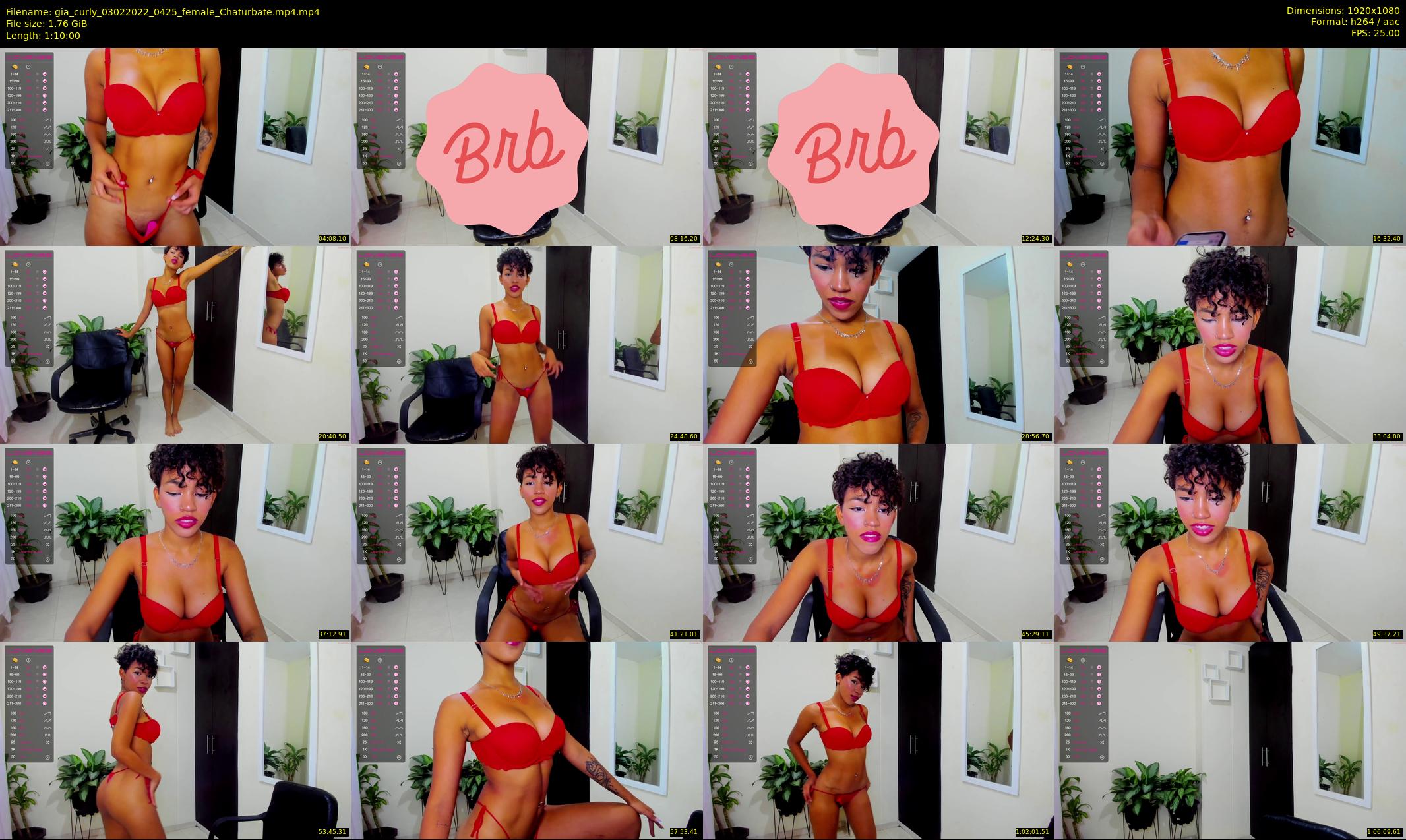 gia_curly — 70 minute Chaturbate female cam show recording, 1080p, Feb 3, 2022
