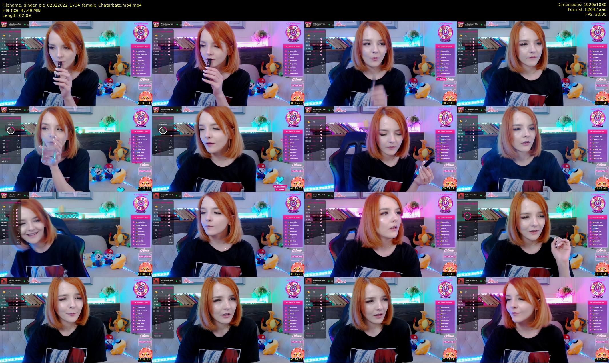 ginger_pie — 3 minute Chaturbate female cam show recording, 1080p, Feb 2, 2022