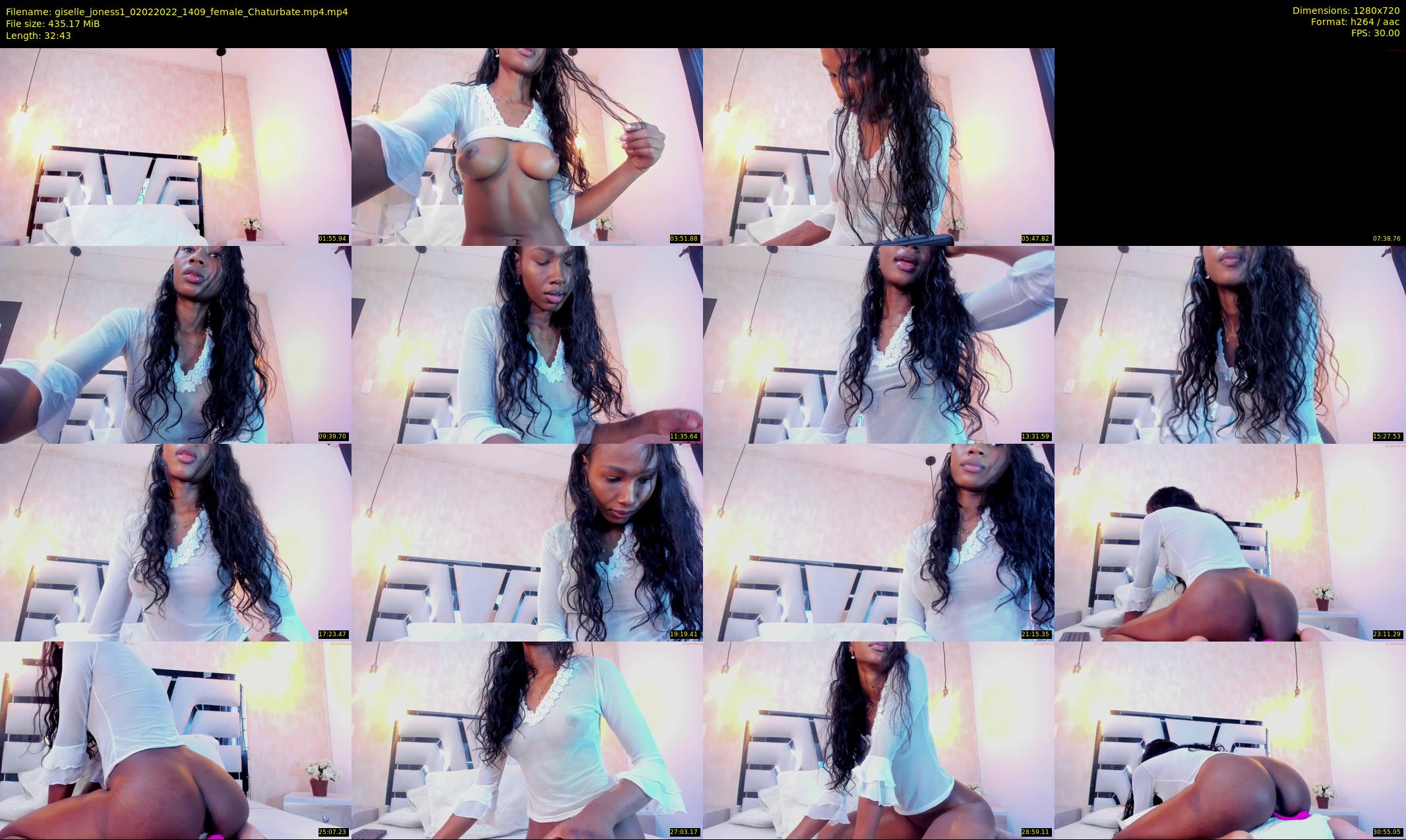 giselle_joness1 — 33 minute Chaturbate female cam show recording, 720p, Feb 2, 2022